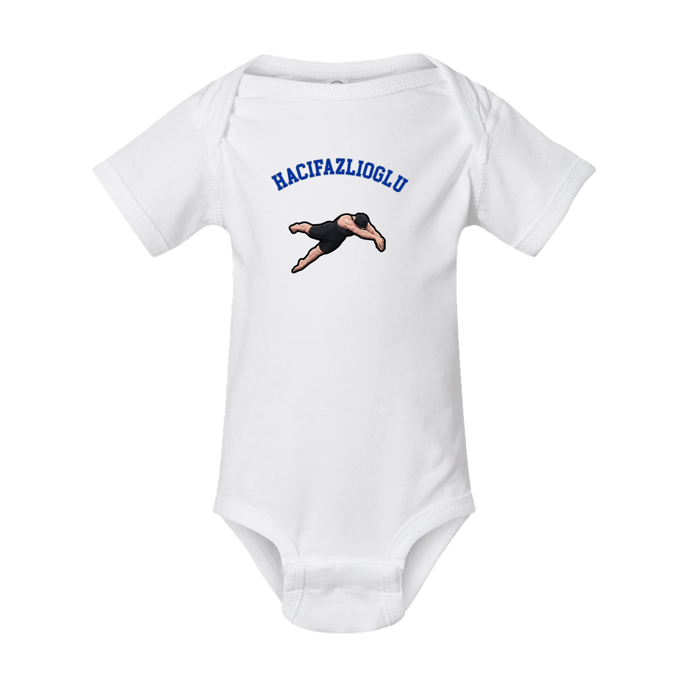 Baby Onesie — Shirsey Arch in White