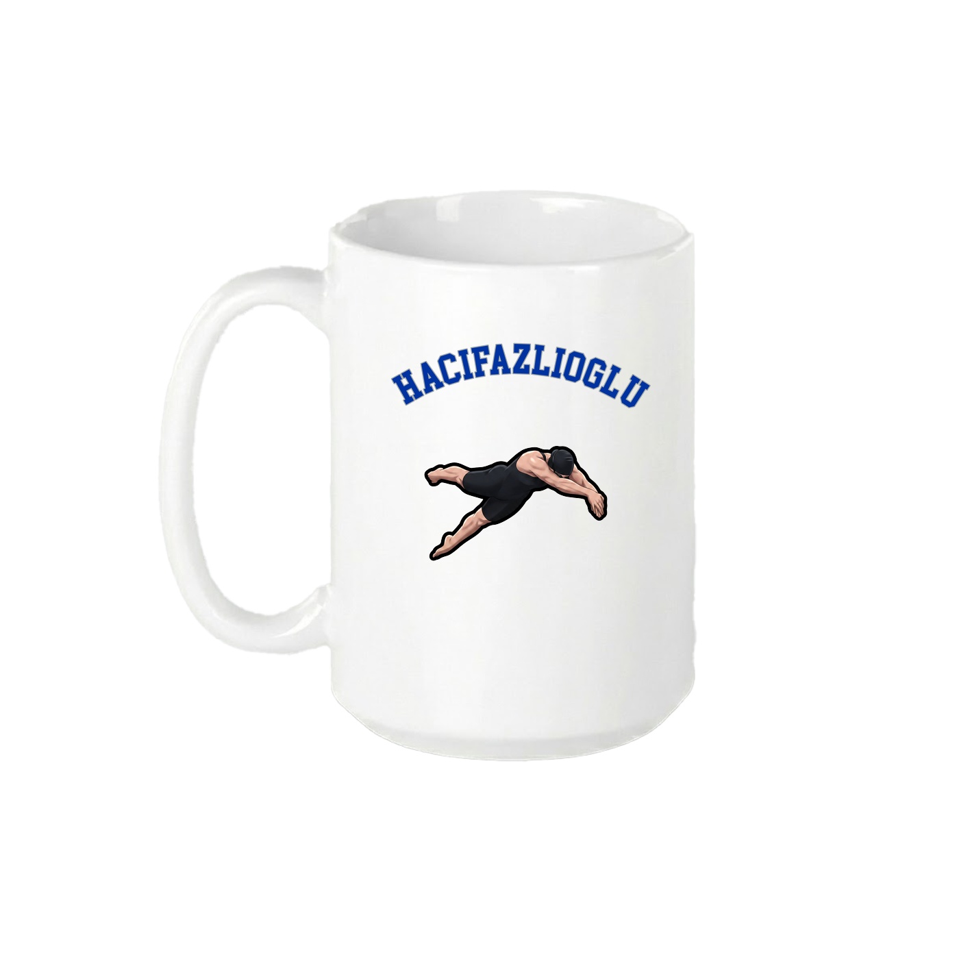 15oz Coffee Mug — Shirsey Arch in White