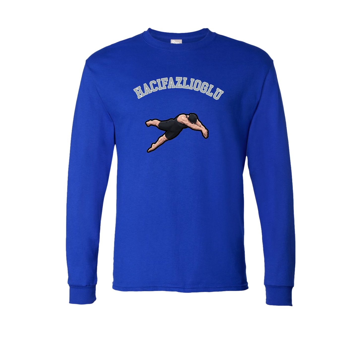 Long Sleeve Tee — Shirsey Arch in Royal