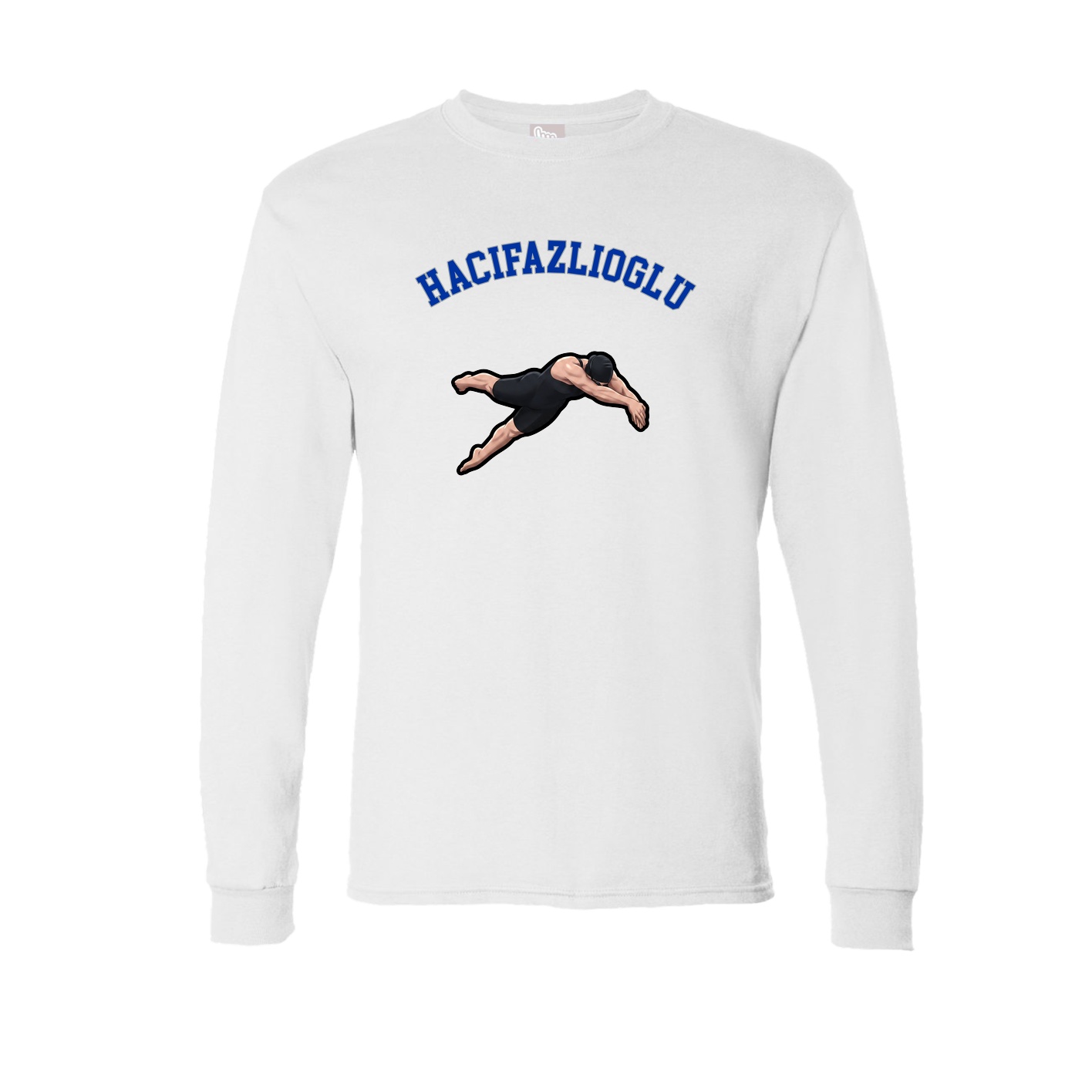 Long Sleeve Tee — Shirsey Arch in White