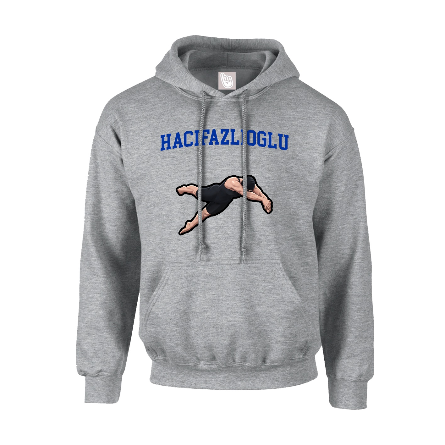 Hoodie — Shirsey in Grey