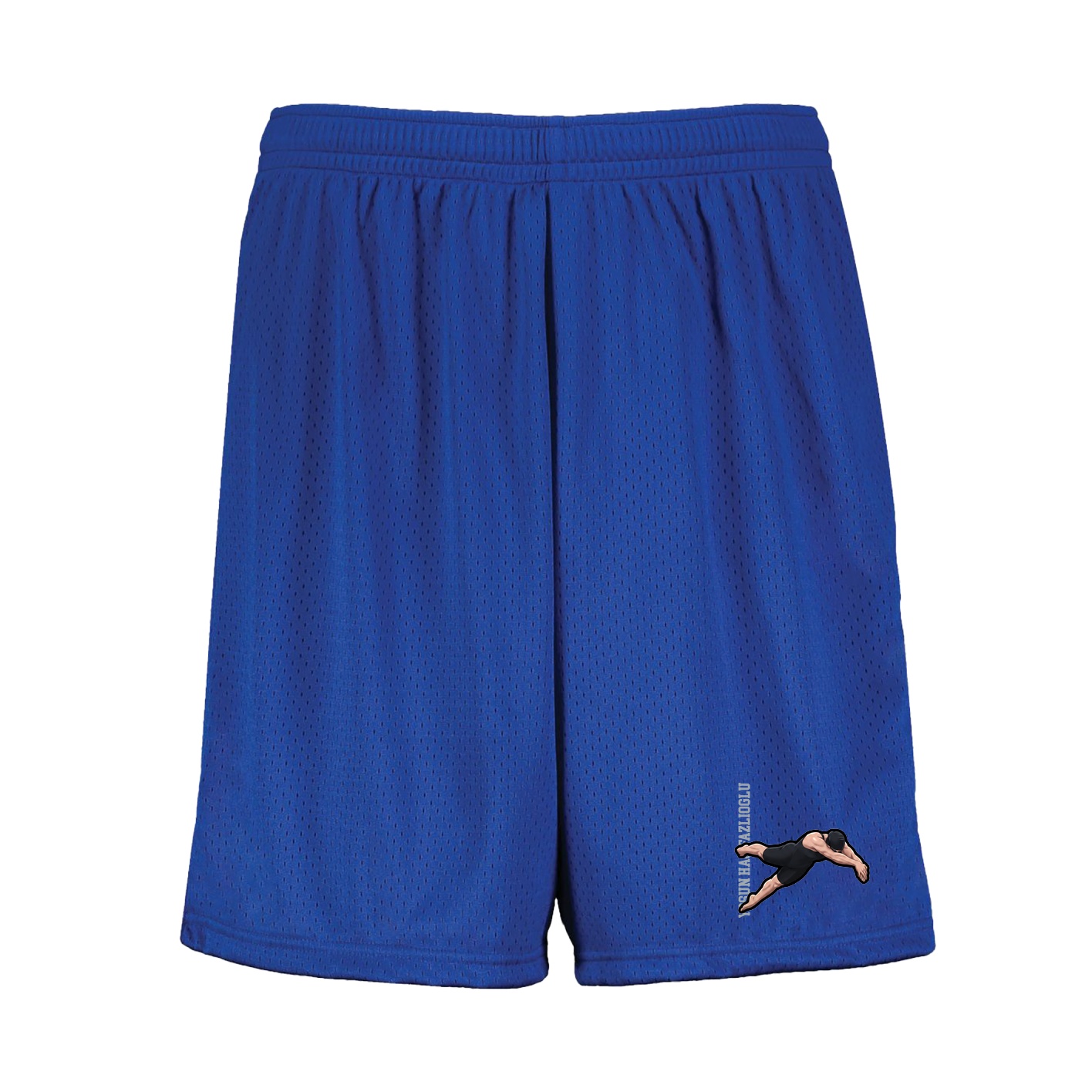 Shorts — Name Vertical in Royal