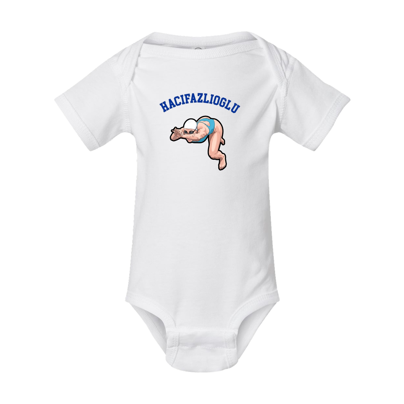 Baby Onesie — Shirsey Arch in White