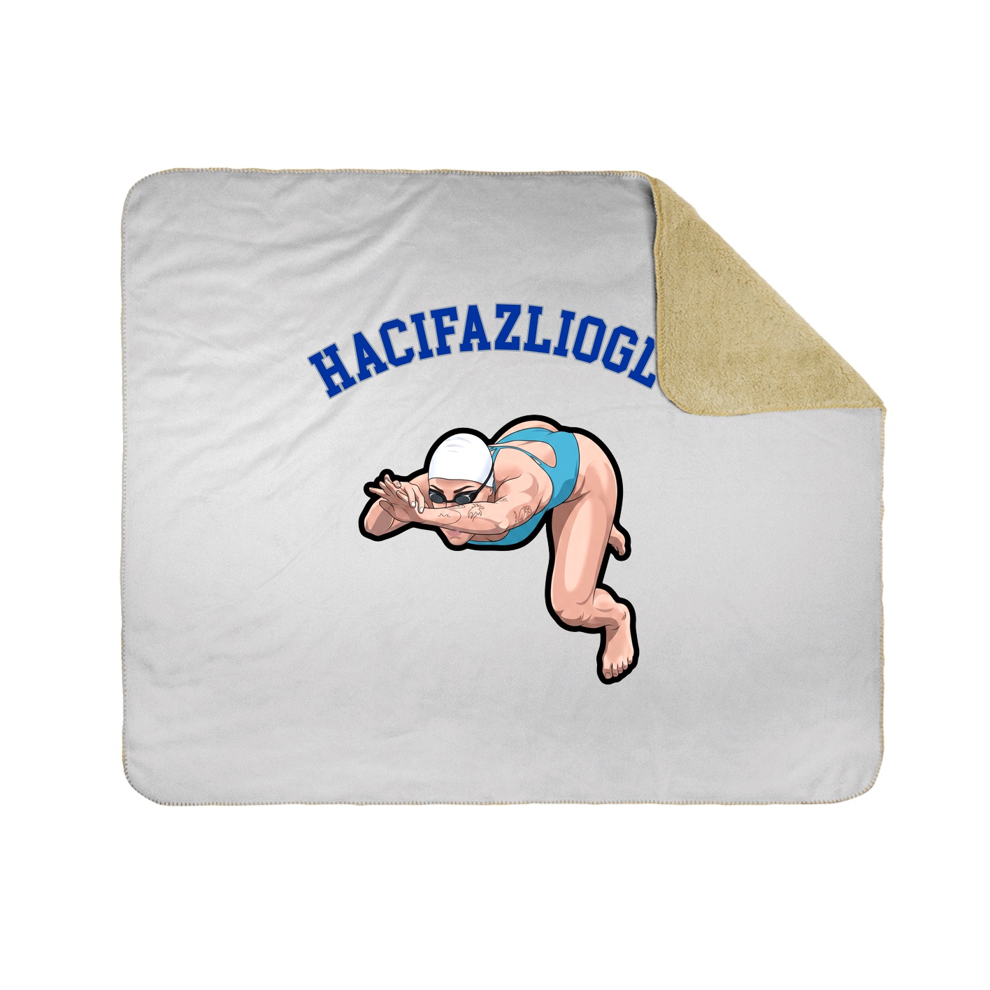Throw Blanket — Shirsey Arch in White