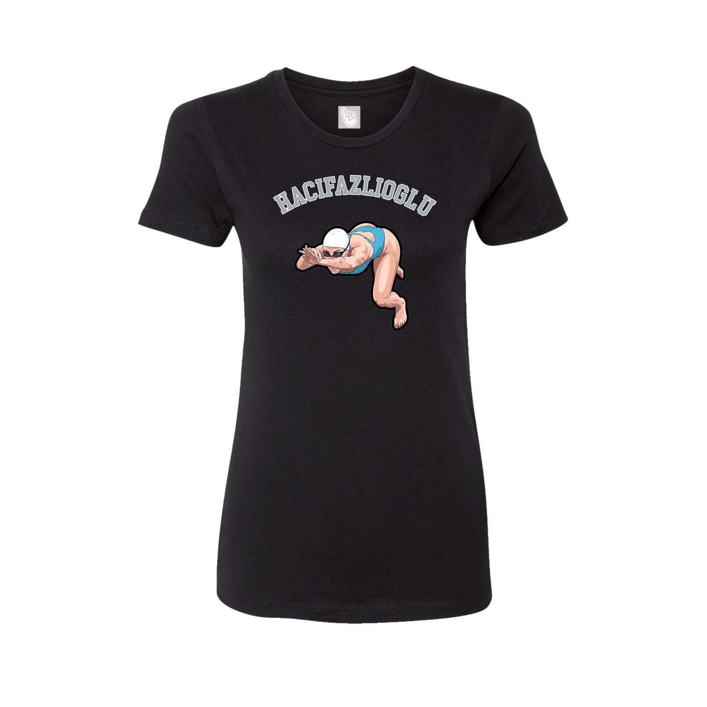Womens Tee — Shirsey Arch in Black