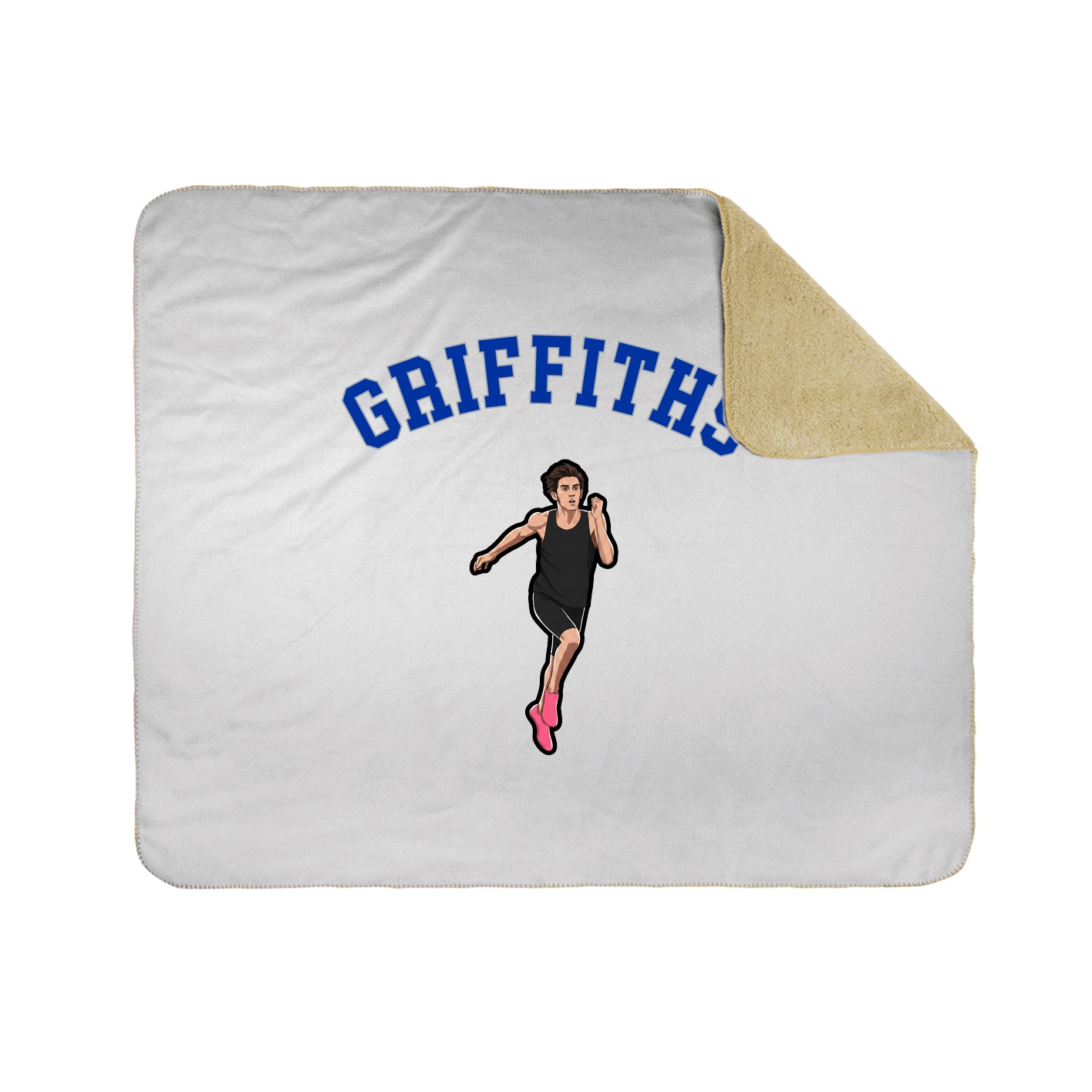 Throw Blanket — Shirsey Arch in White
