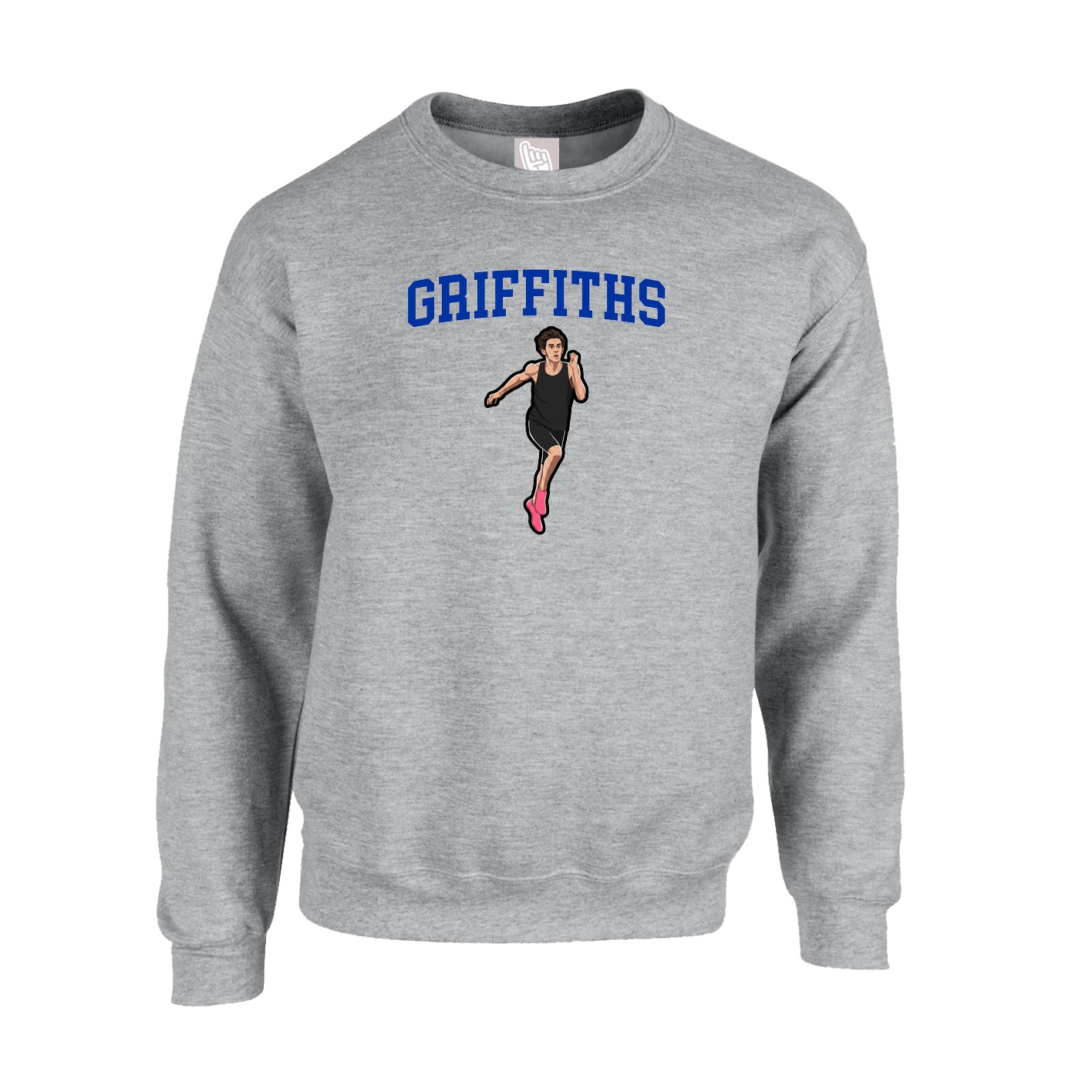 Fleece Crew — Shirsey in Grey
