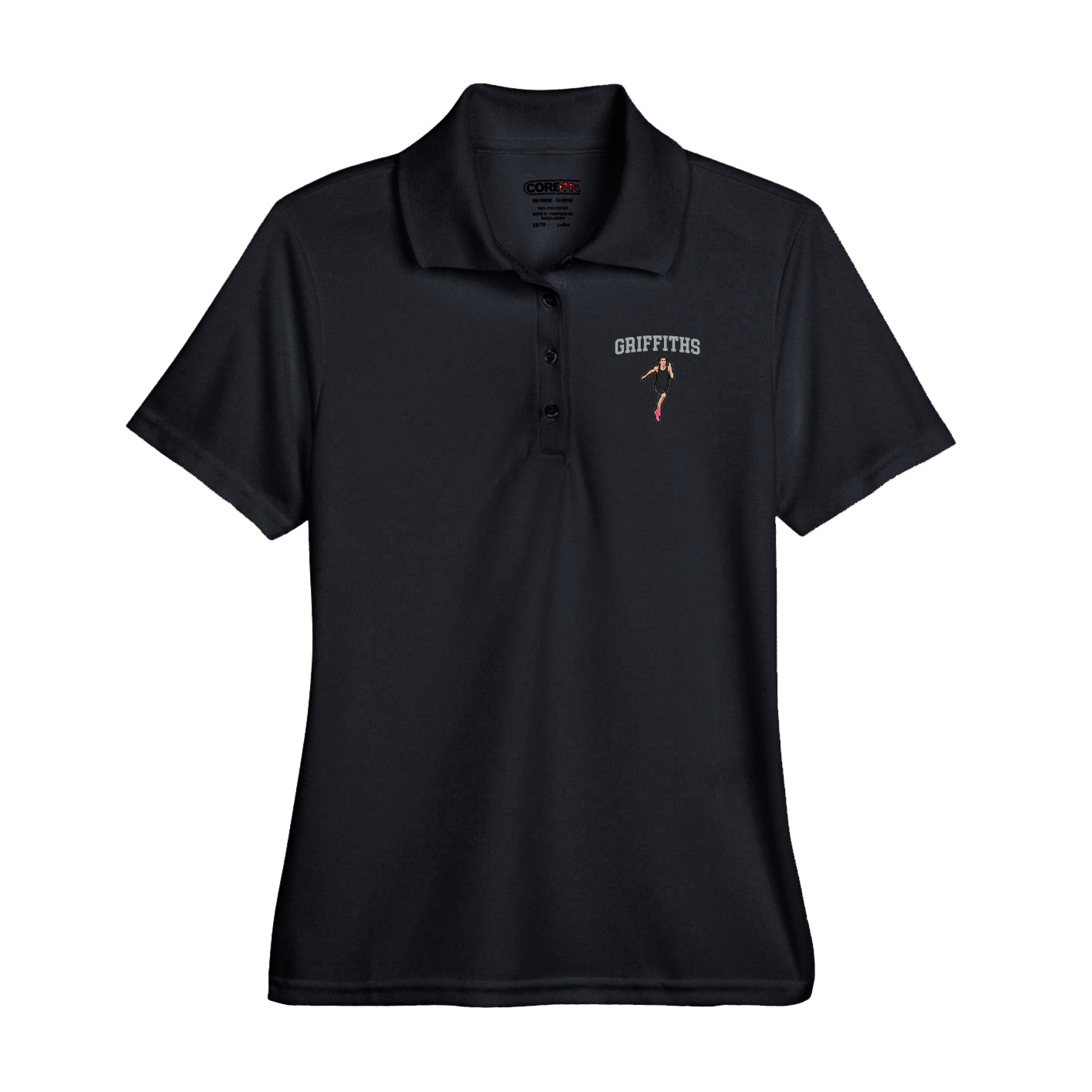 Performance Polo — Shirsey in Black