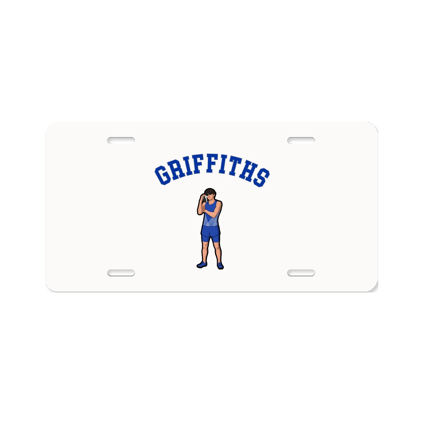 License Plate — Shirsey Arch in Classic