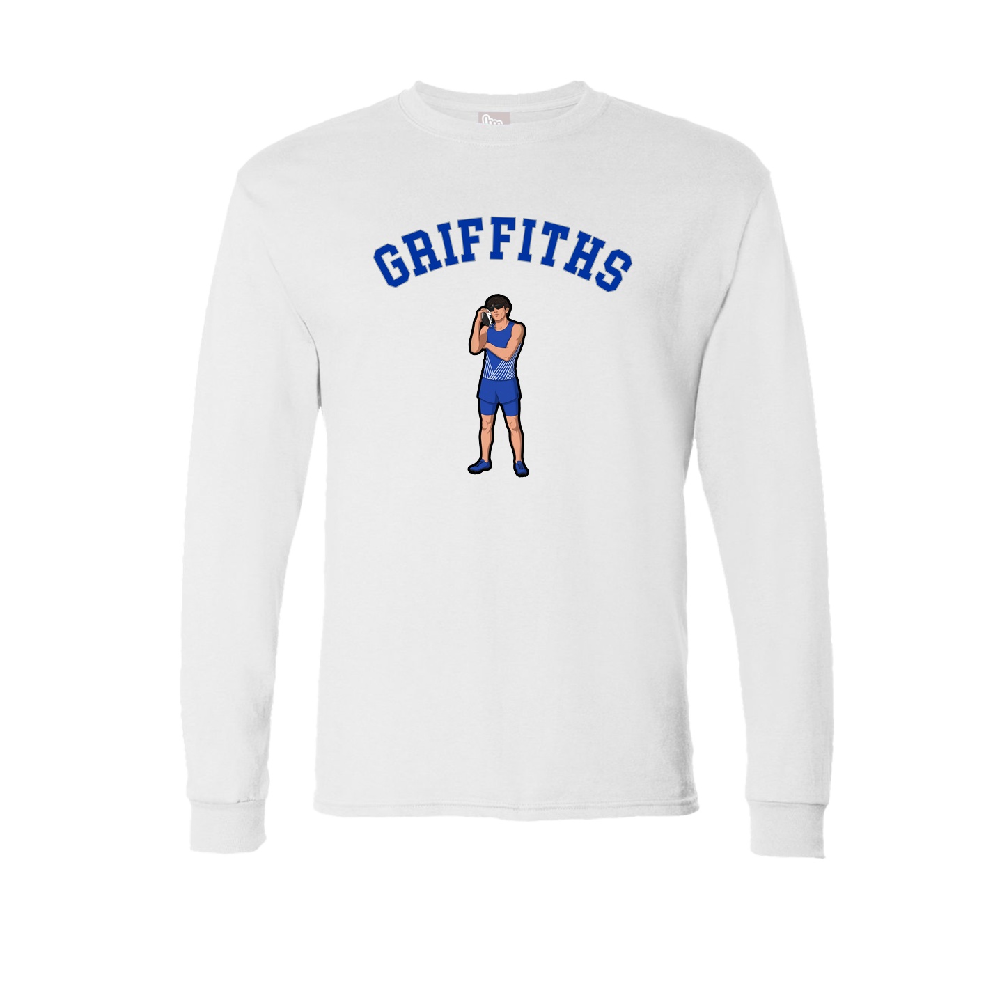 Long Sleeve Tee — Shirsey Arch in White