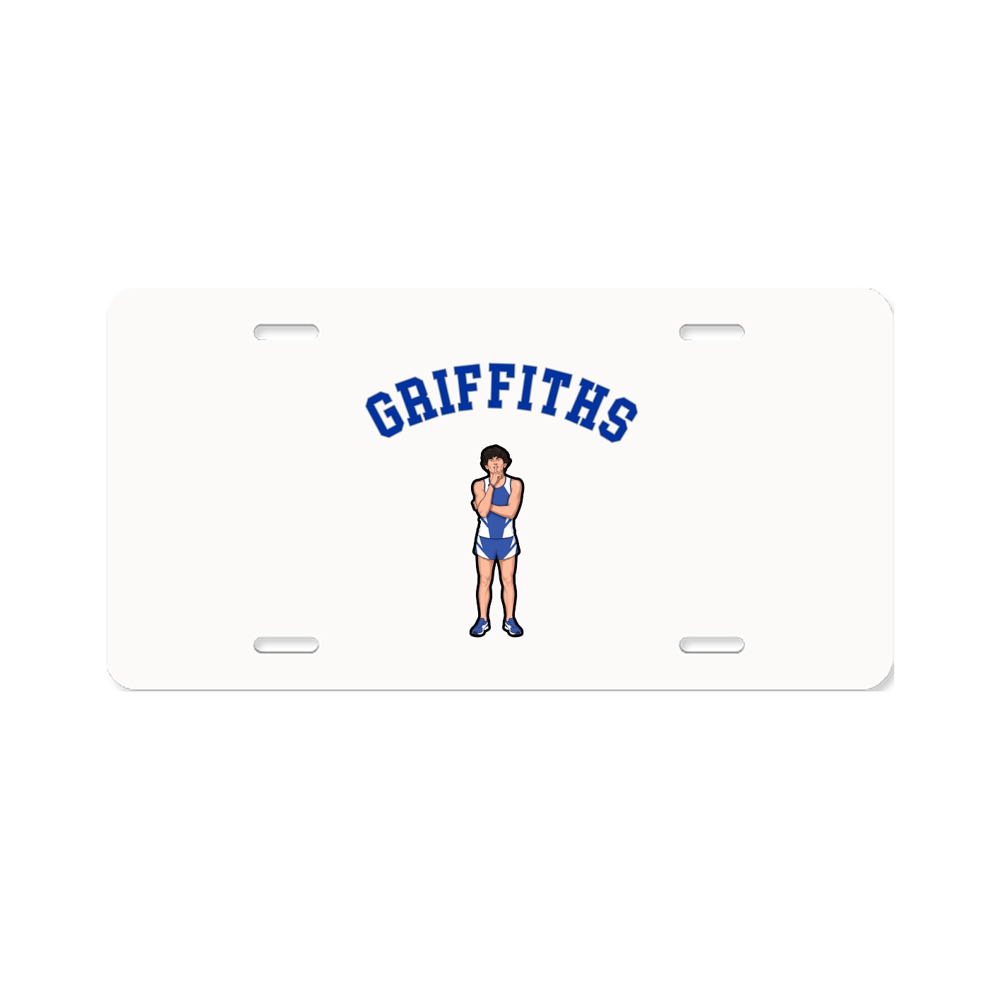 License Plate — Shirsey Arch in Classic