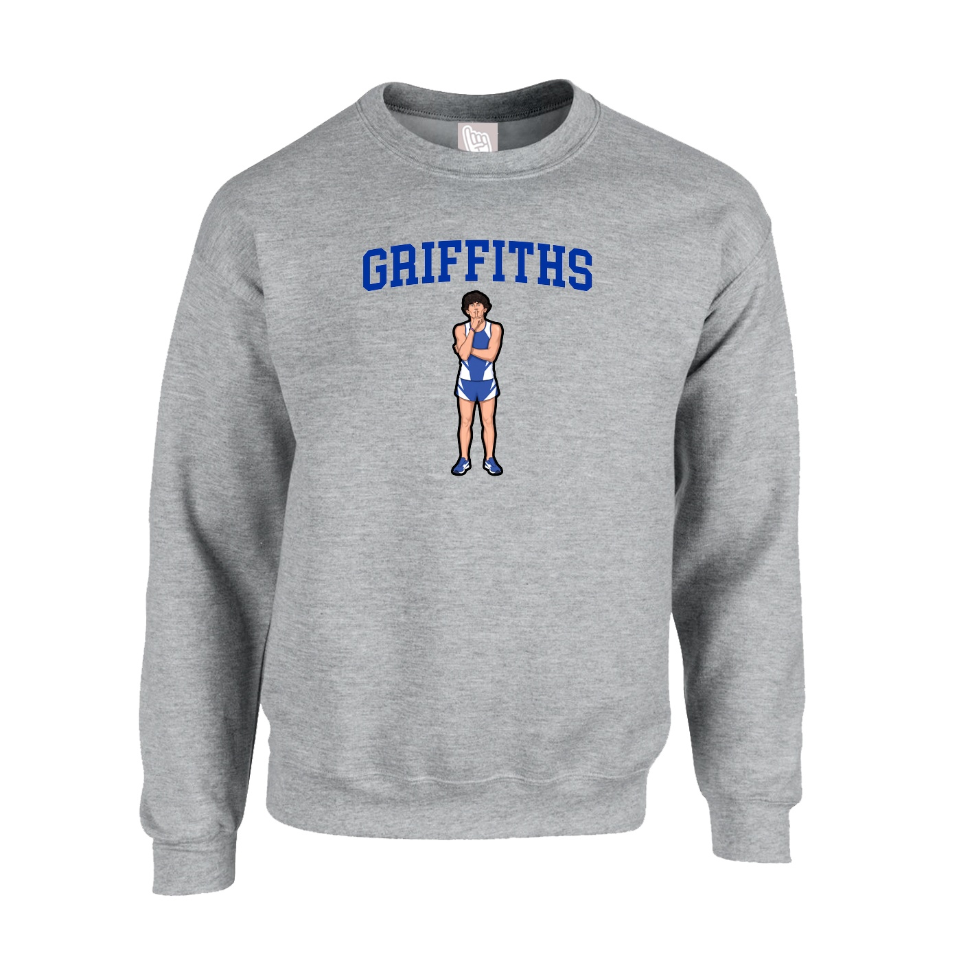 Fleece Crew — Shirsey in Grey