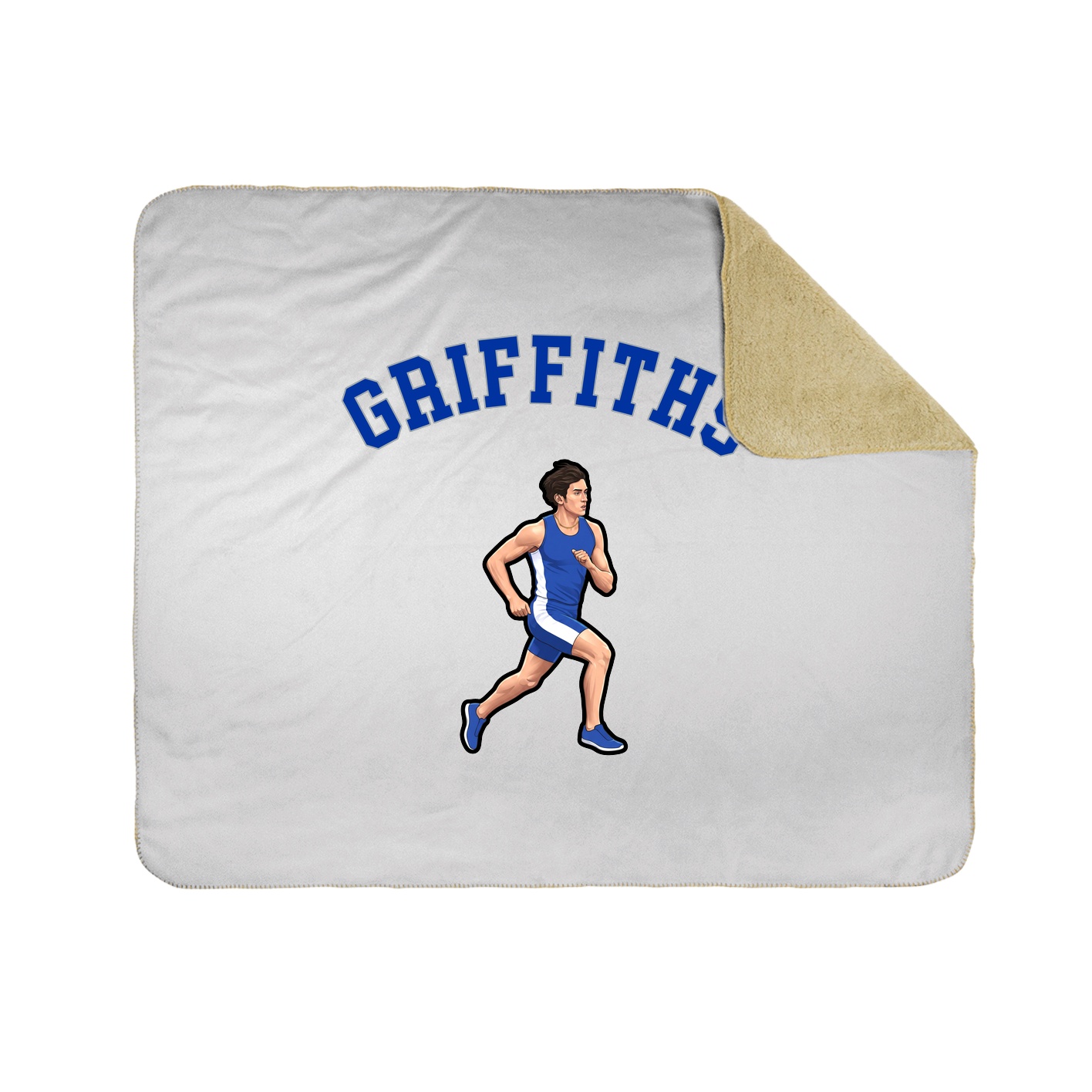 Throw Blanket — Shirsey Arch in White