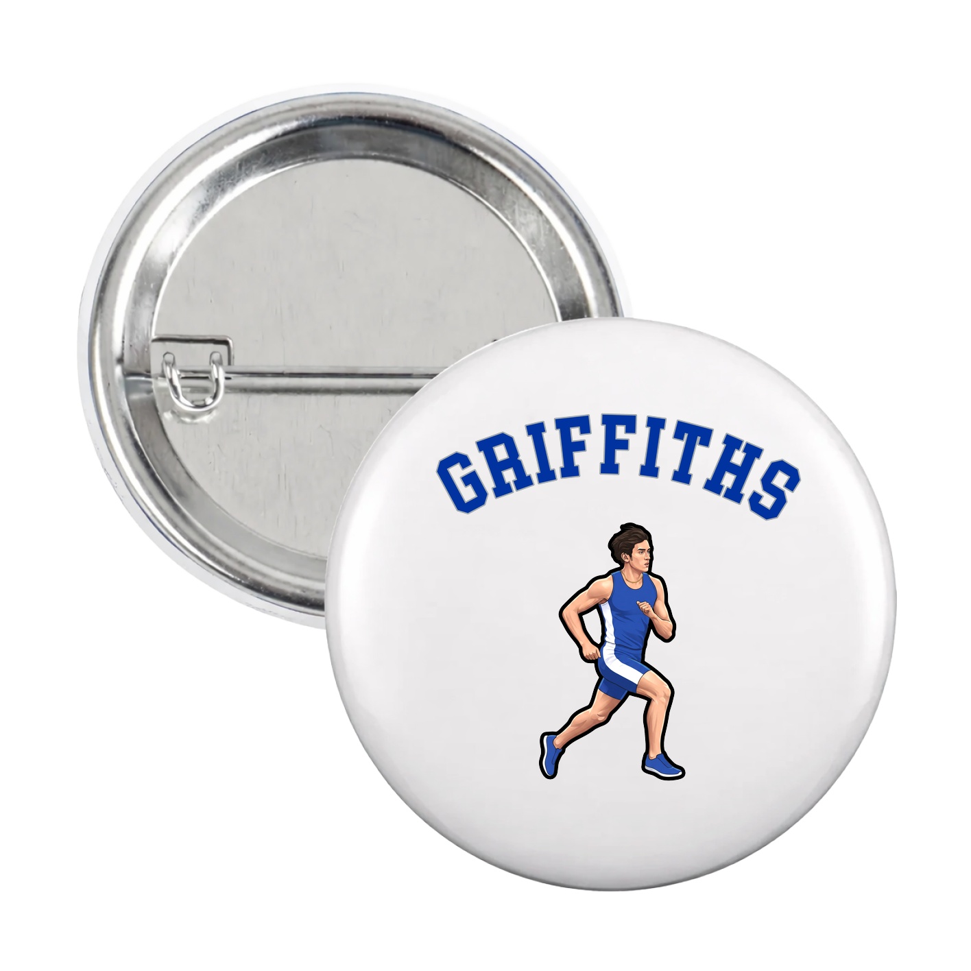 Game Day Button — Shirsey Arch in White