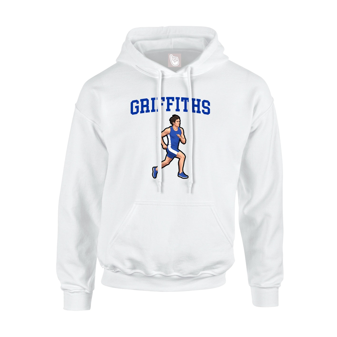 Hoodie — Shirsey in White