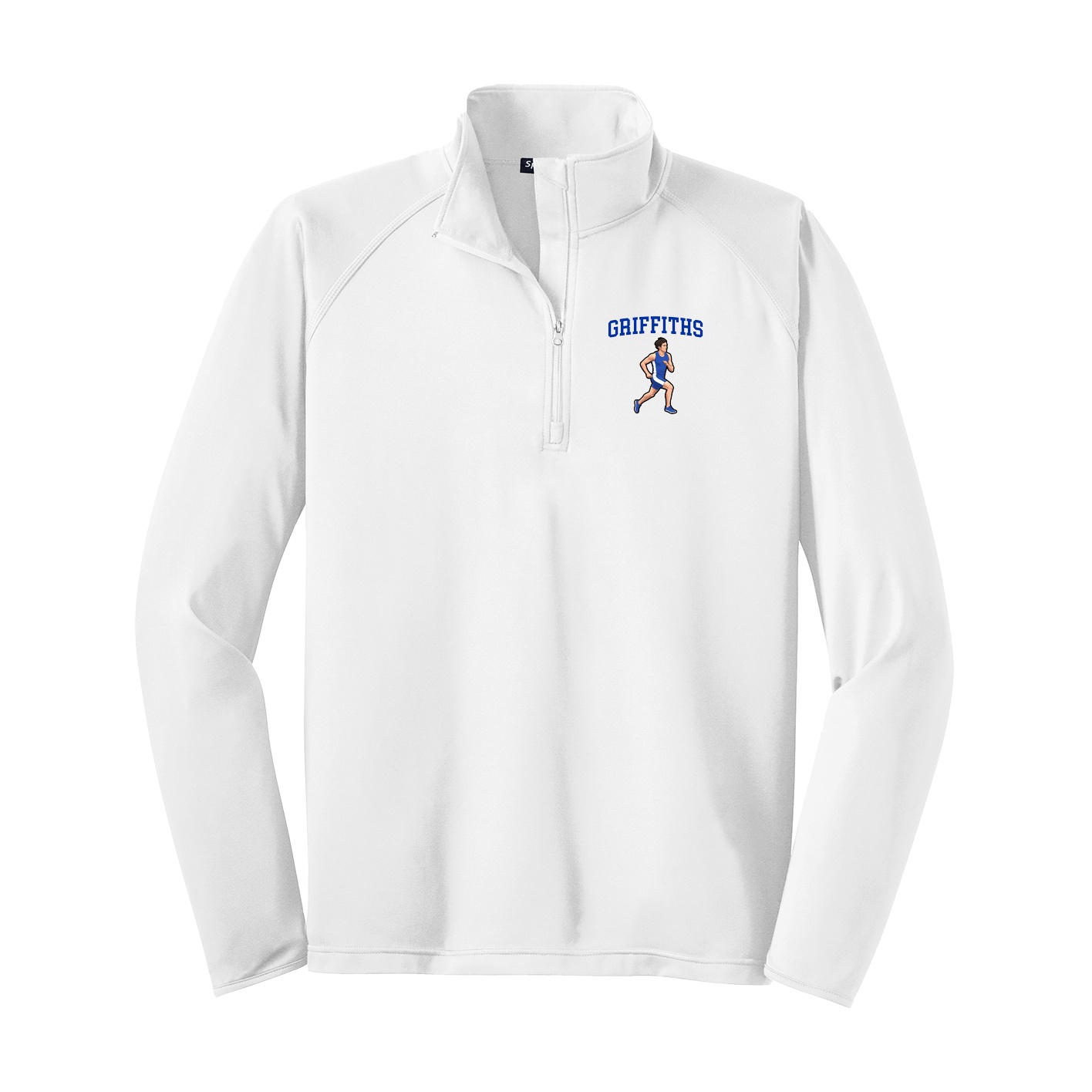 Q-Zip Pullover — Shirsey in White