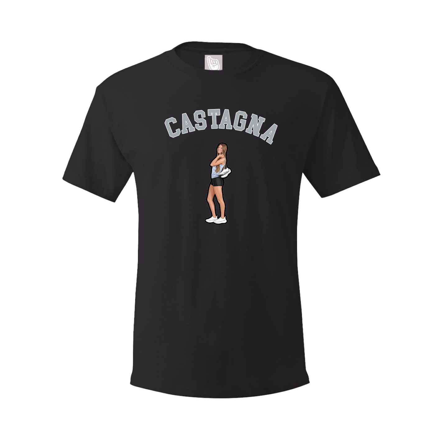 Youth Tee — Shirsey Arch in Black