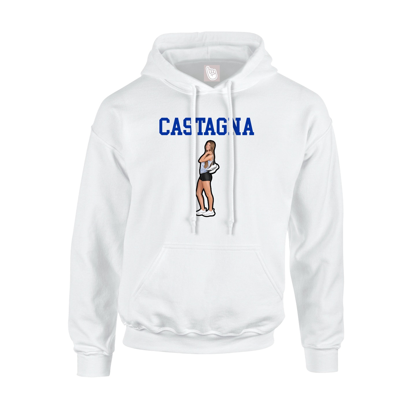 Youth Hoodie — Shirsey in White