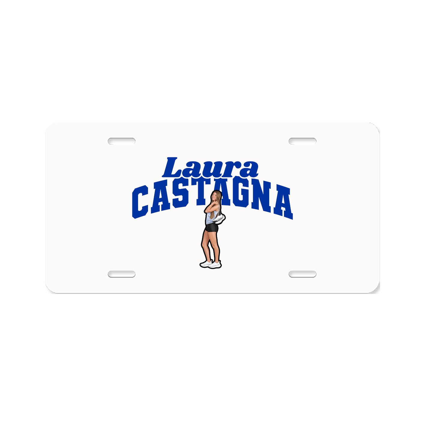 License Plate — Signature Arch in Classic