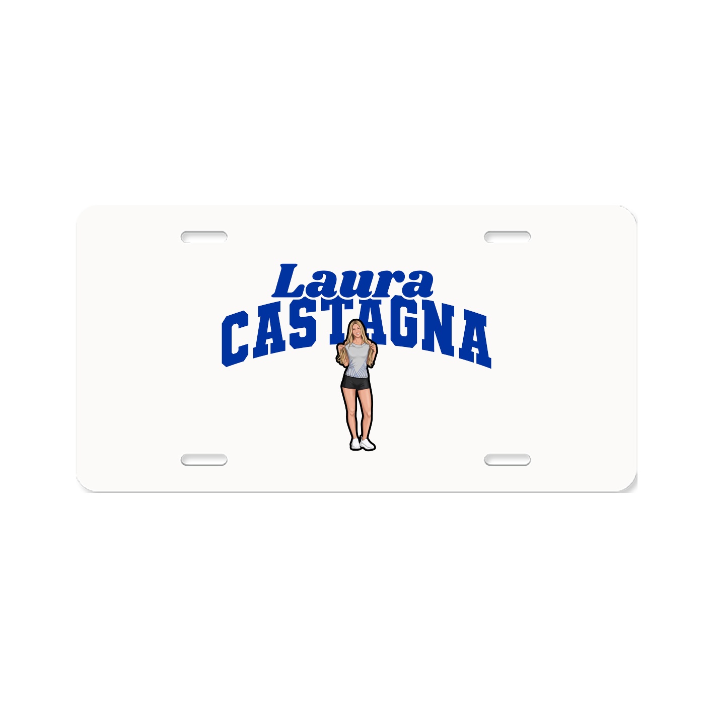 License Plate — Signature Arch in Classic