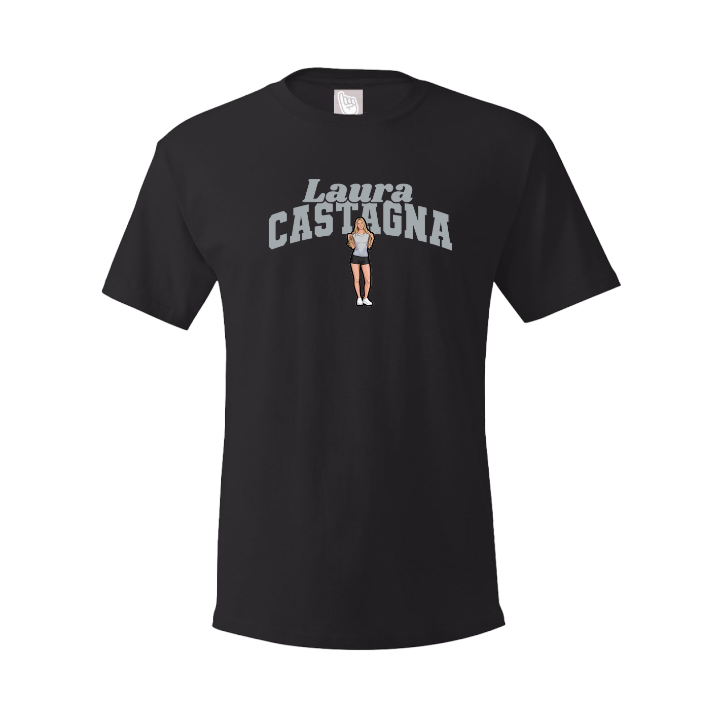 Tee — Signature Arch in Black