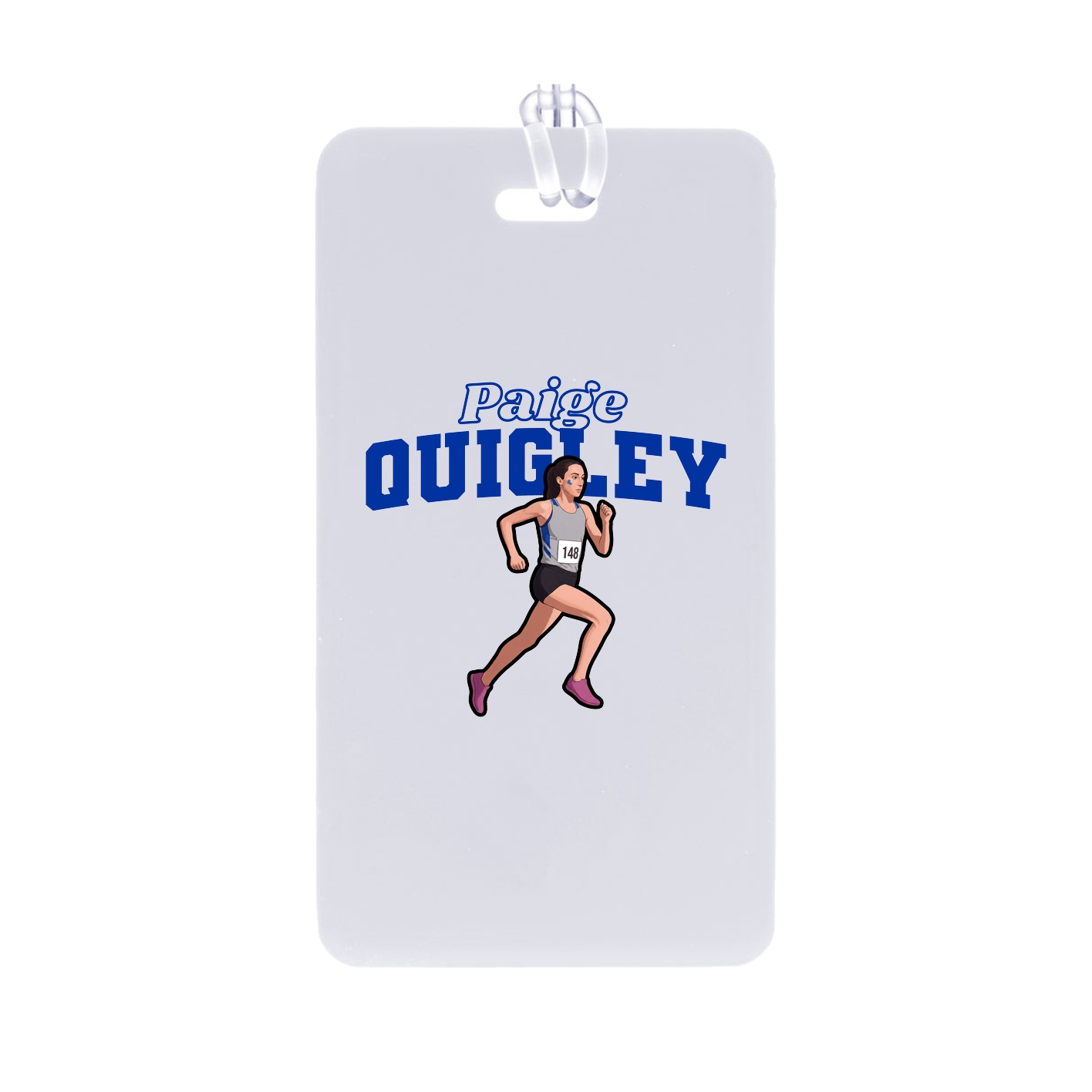 Bag Tag — Name Arch in Classic