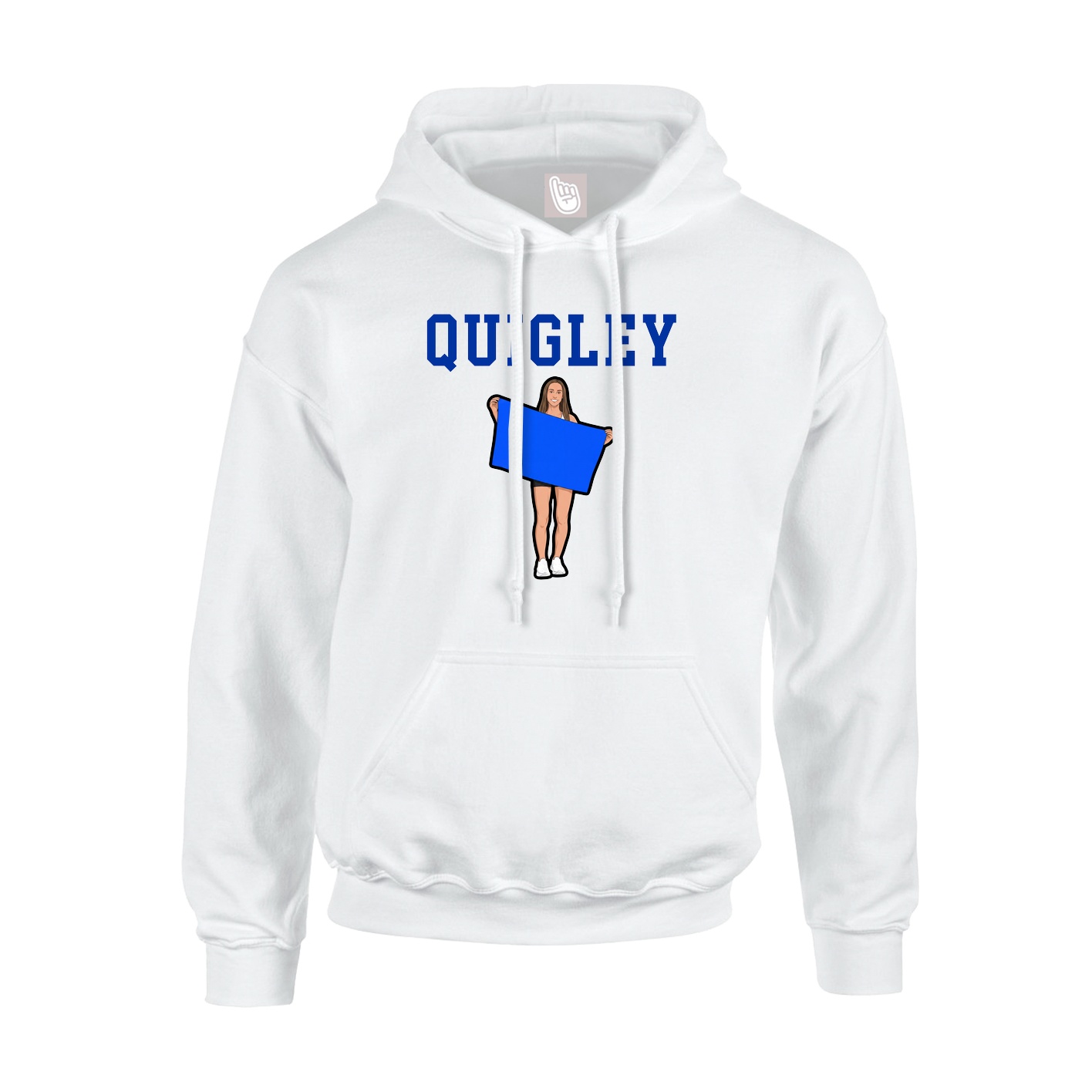 Youth Hoodie — Shirsey in White