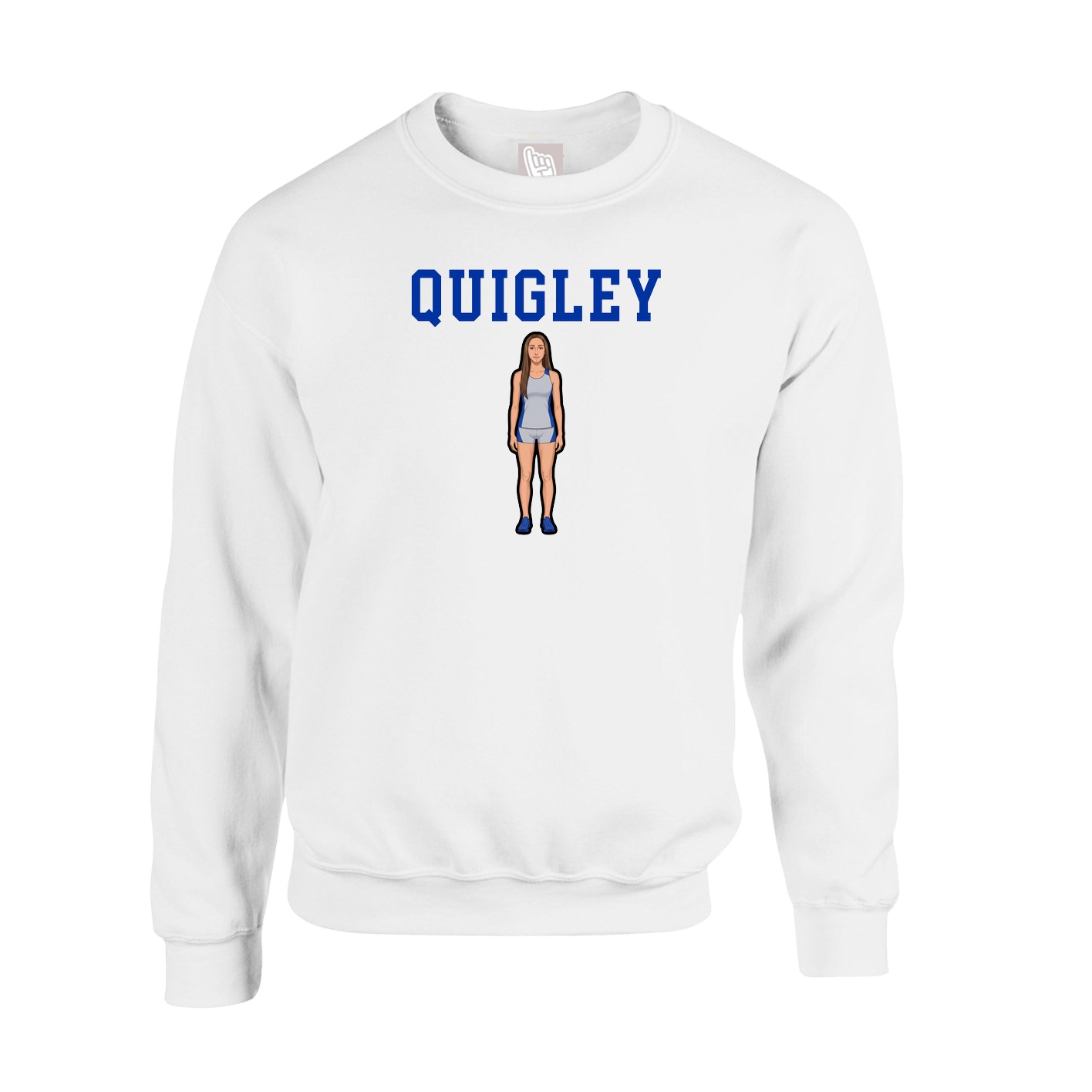 Fleece Crew — Shirsey in White
