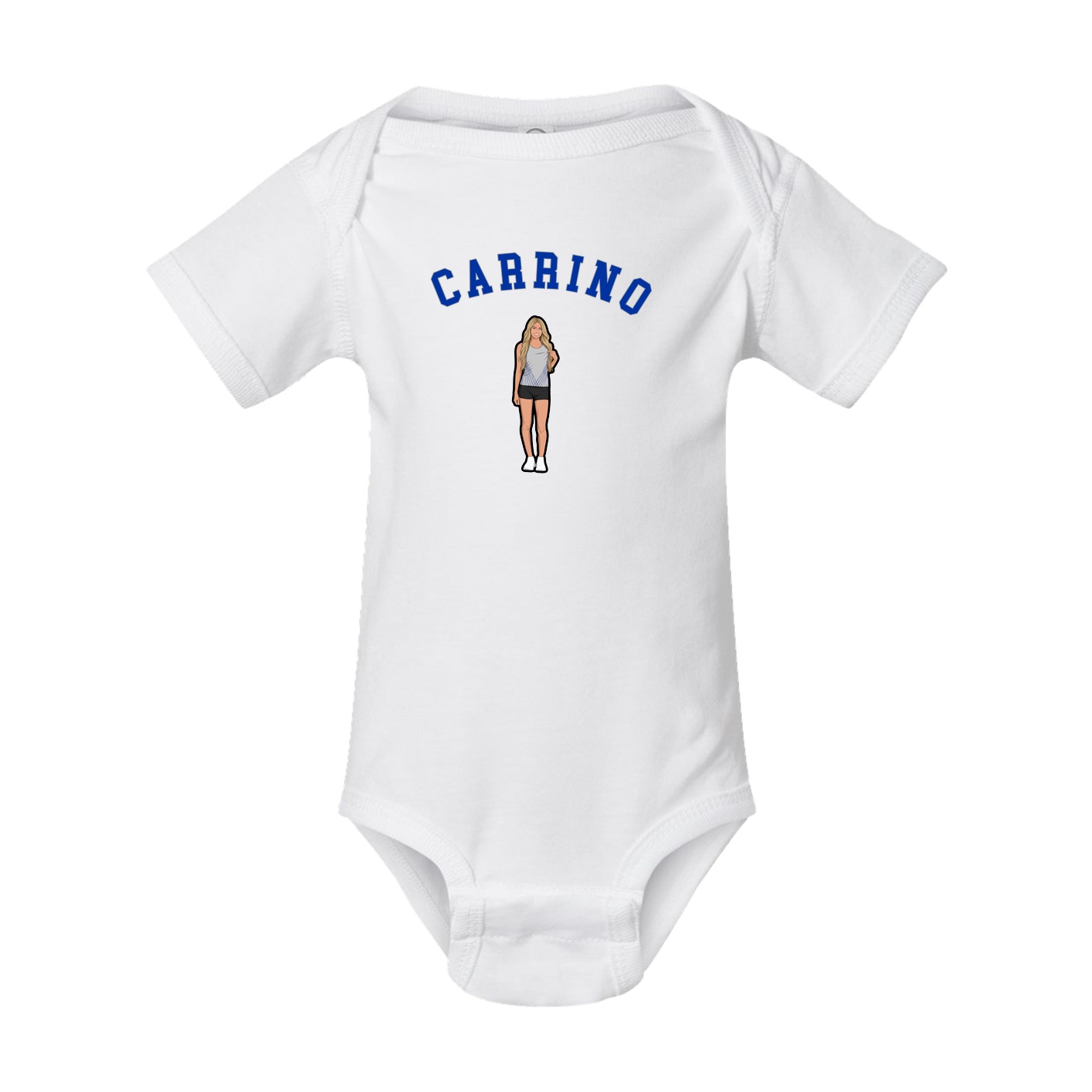 Baby Onesie — Shirsey Arch in White