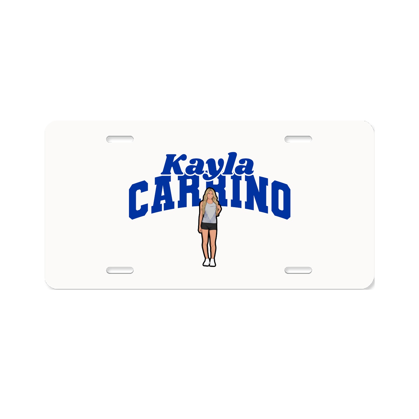 License Plate — Signature Arch in Classic