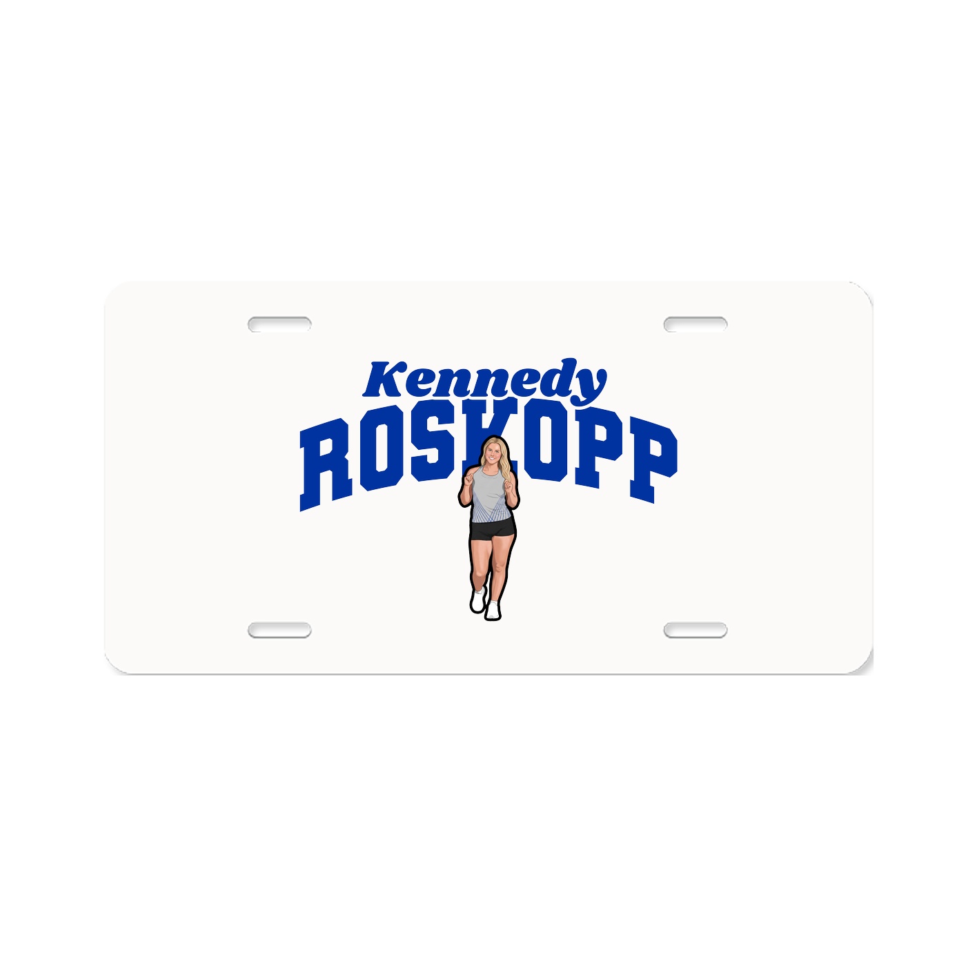 License Plate — Signature Arch in Classic
