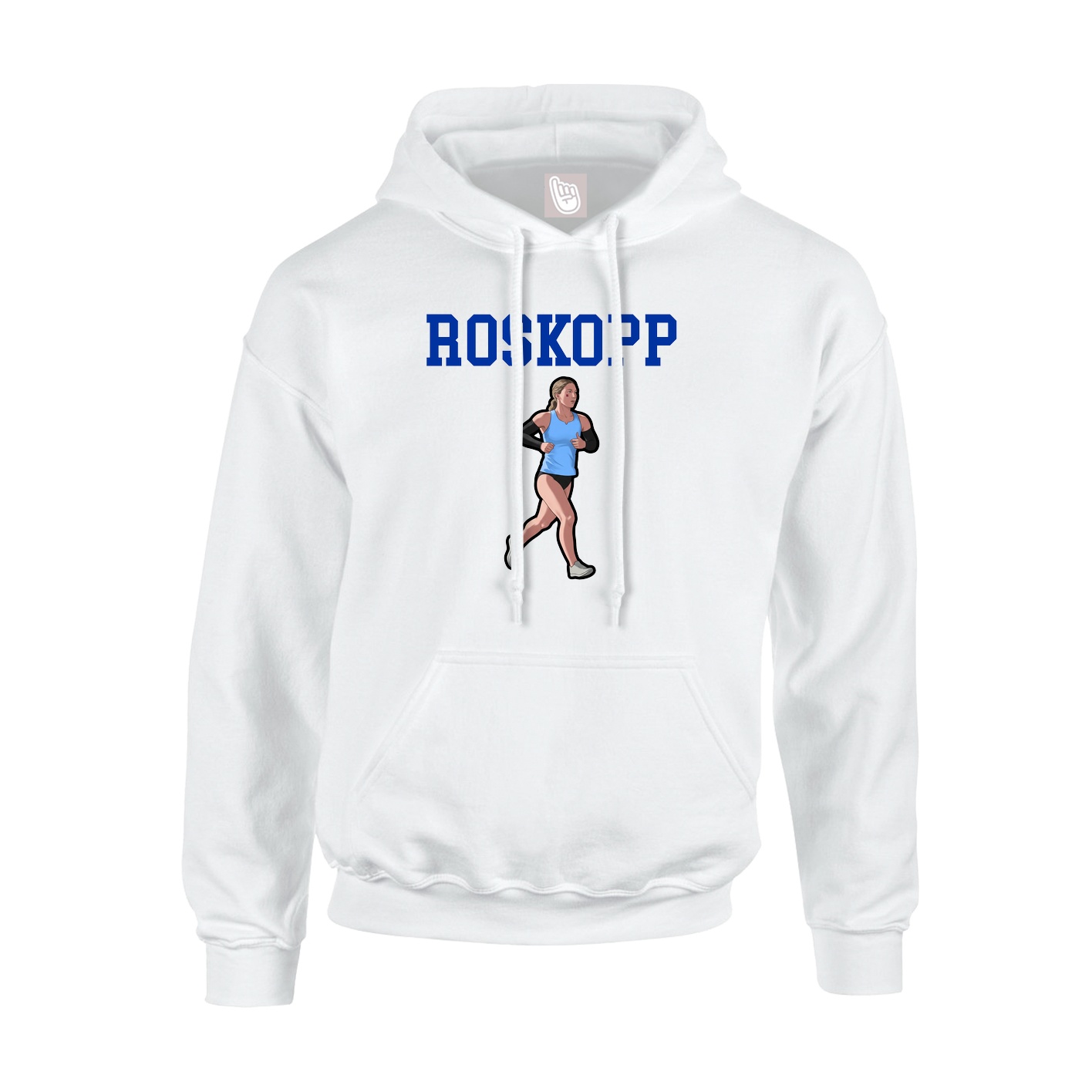Hoodie — Shirsey in White