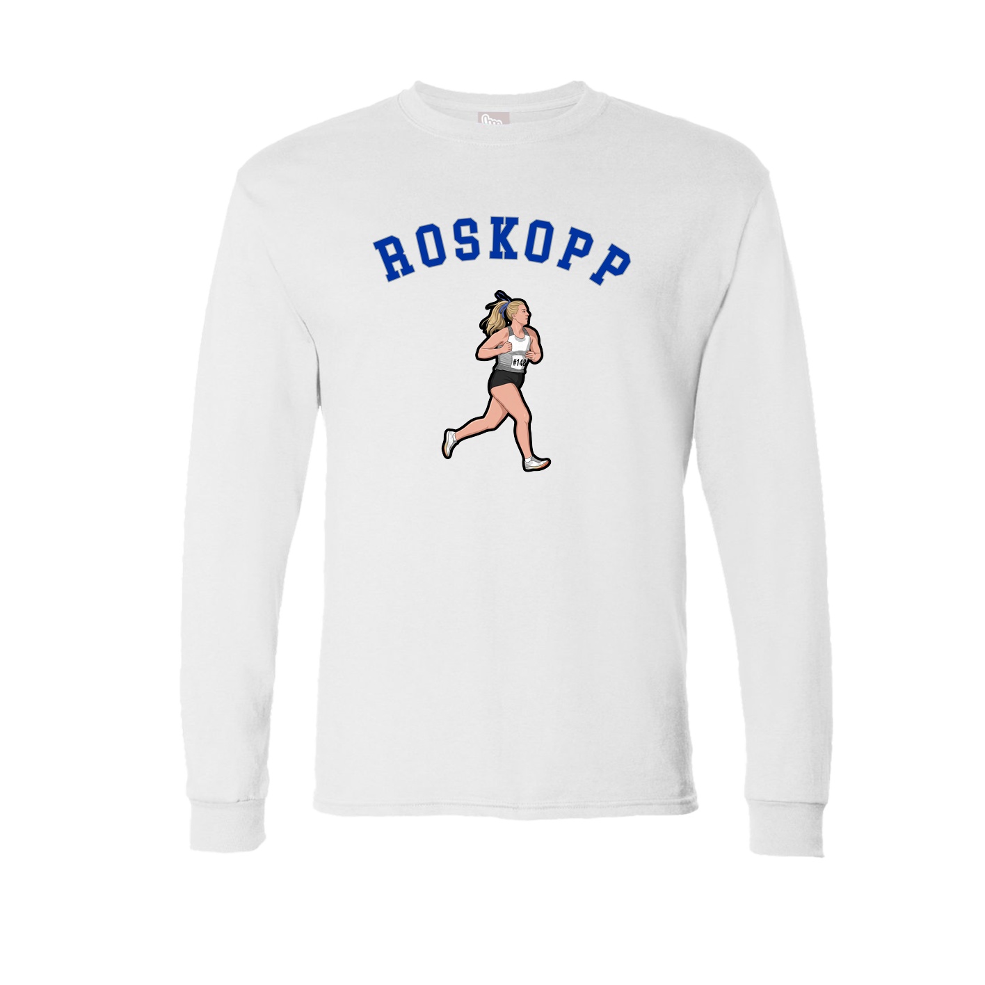 Long Sleeve Tee — Shirsey Arch in White