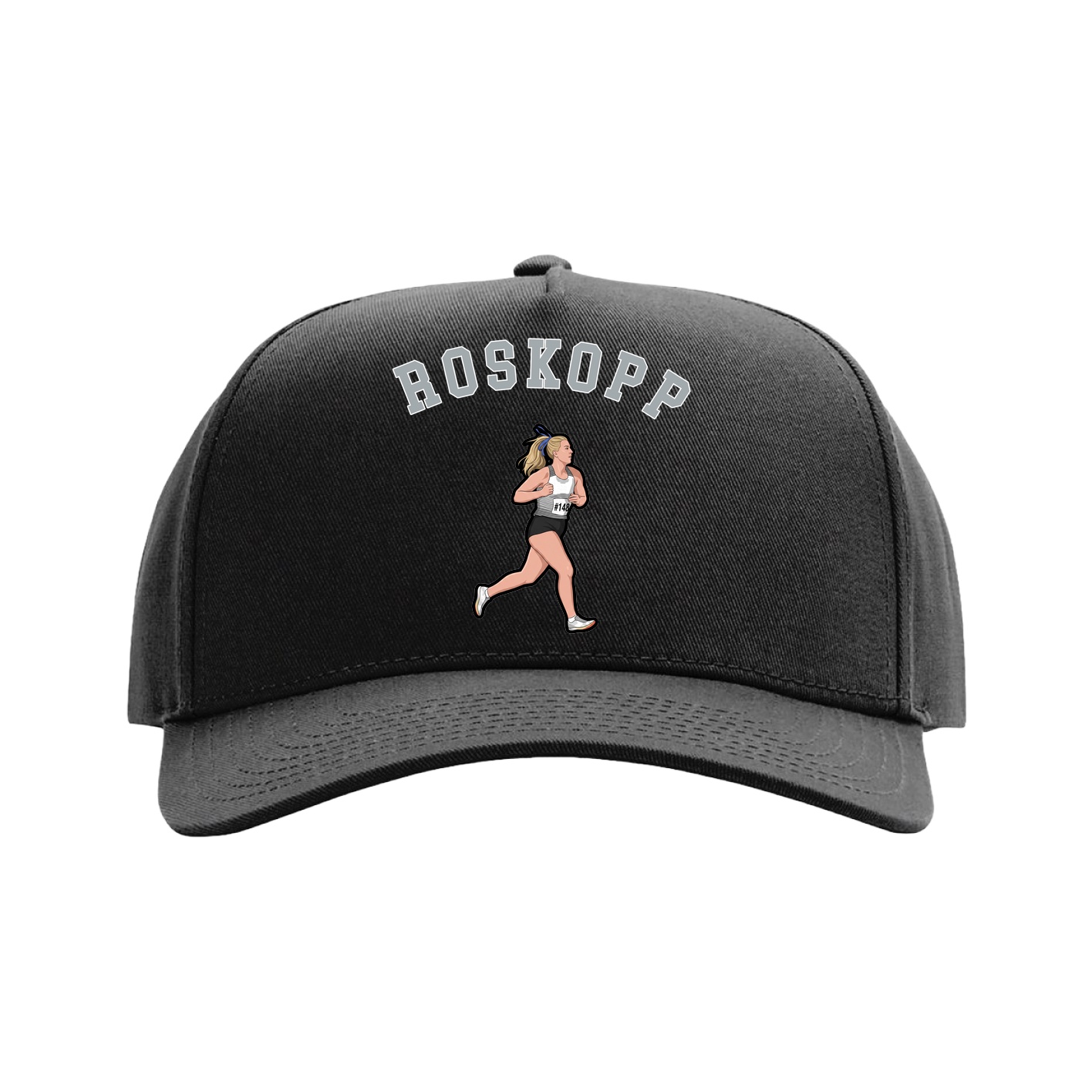 Full Fabric Five-Panel Champ Cap