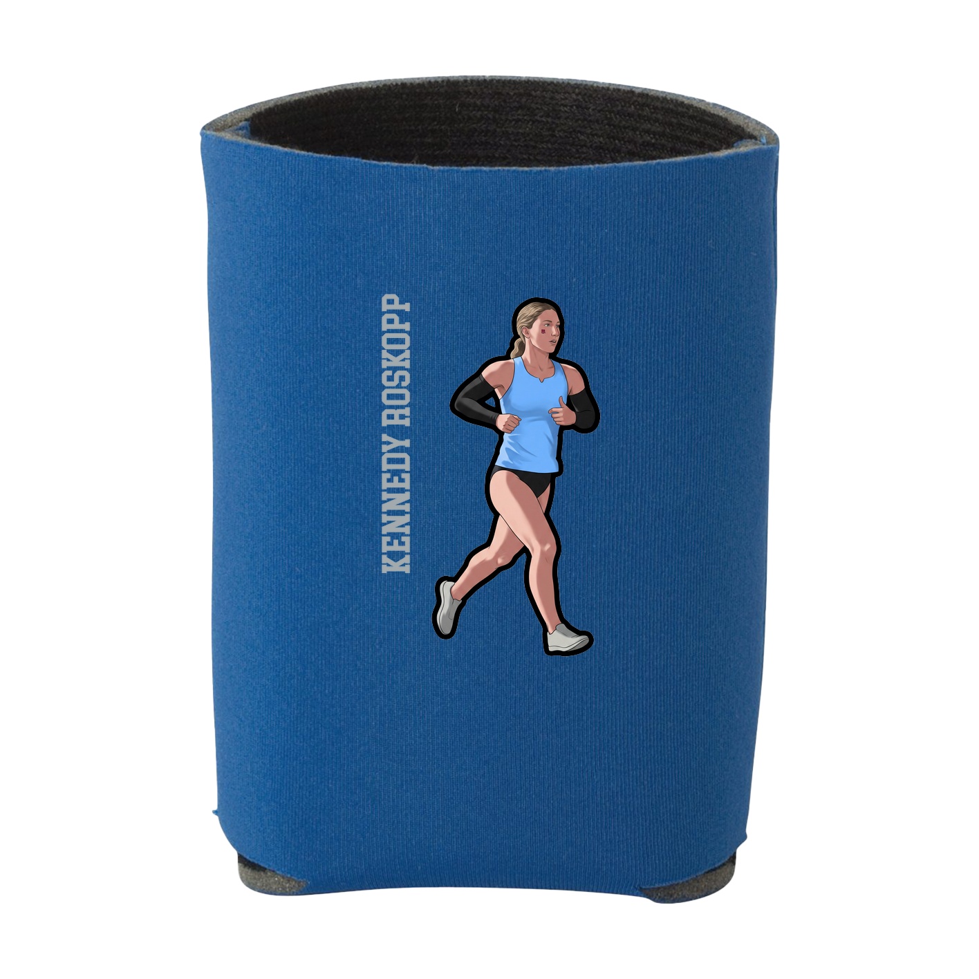 Can Holder — Name Vertical in Royal