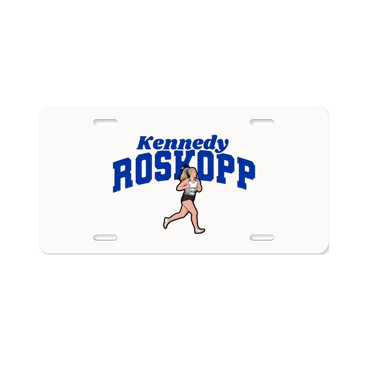 License Plate — Signature Arch in Classic