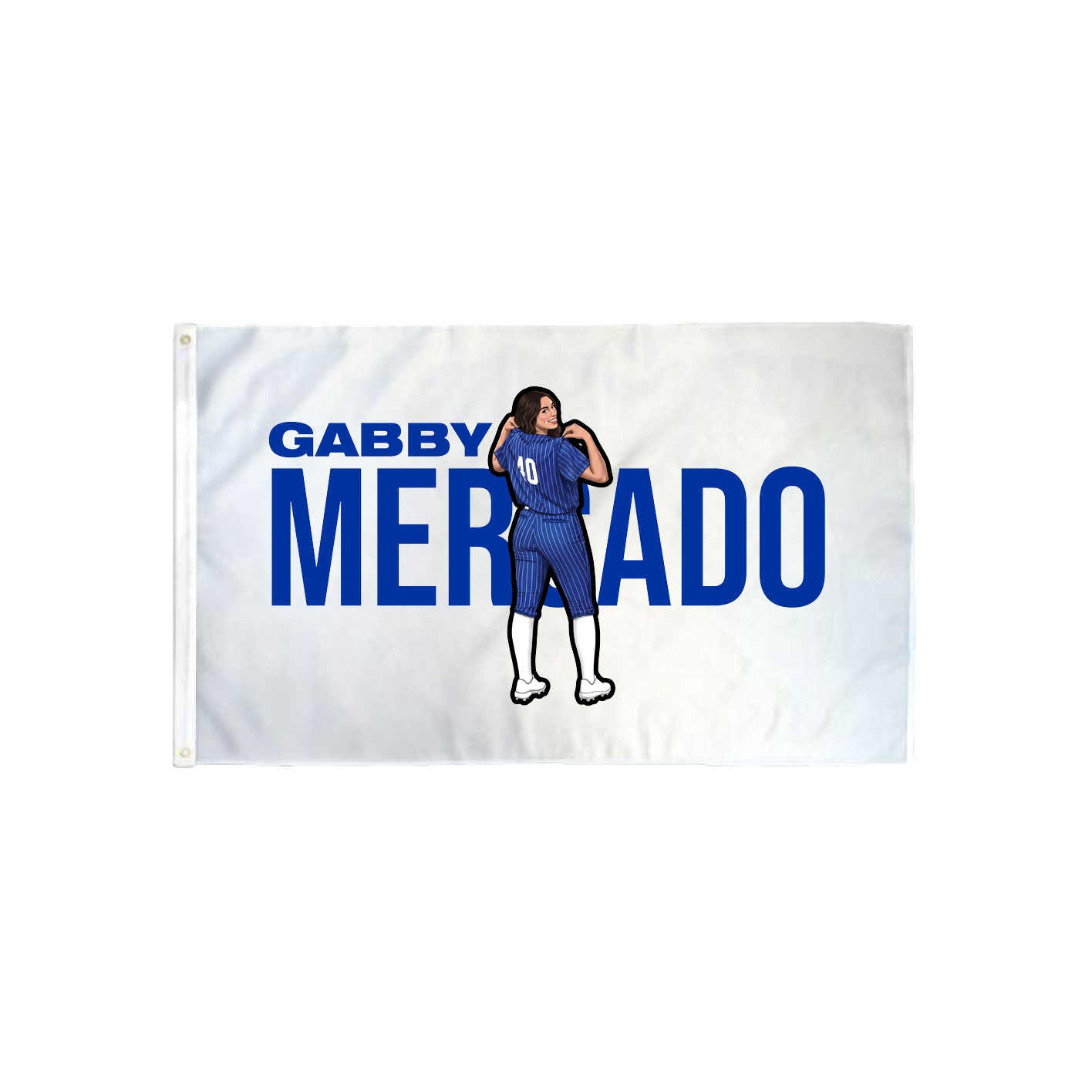 3x5 Flag — Player Name in Classic