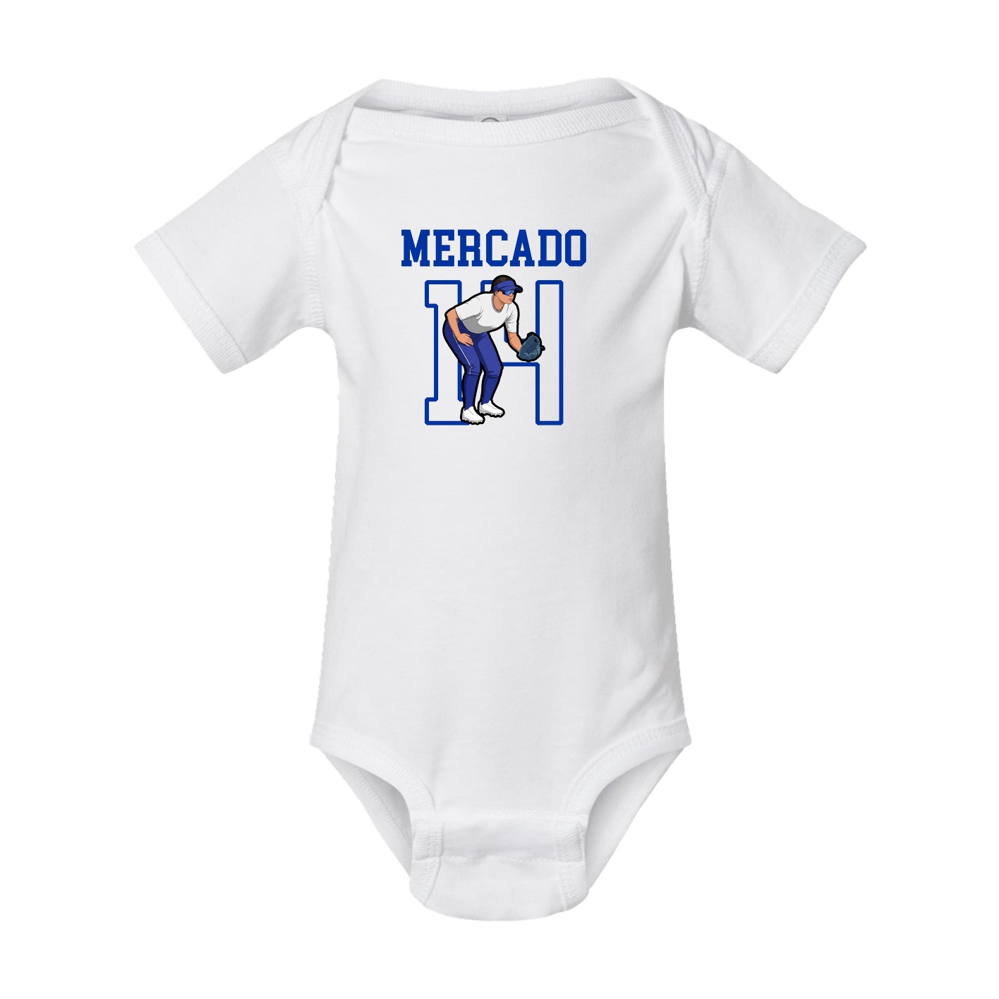Baby Onesie — Shirsey in White