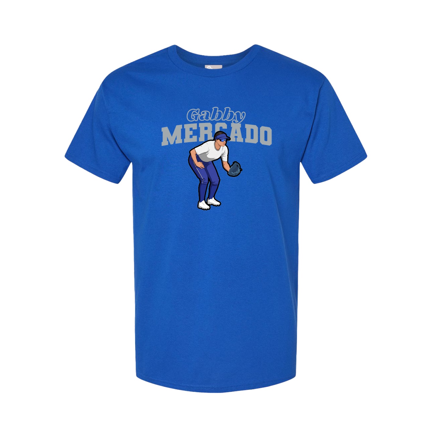 Tee — Name Arch in Royal