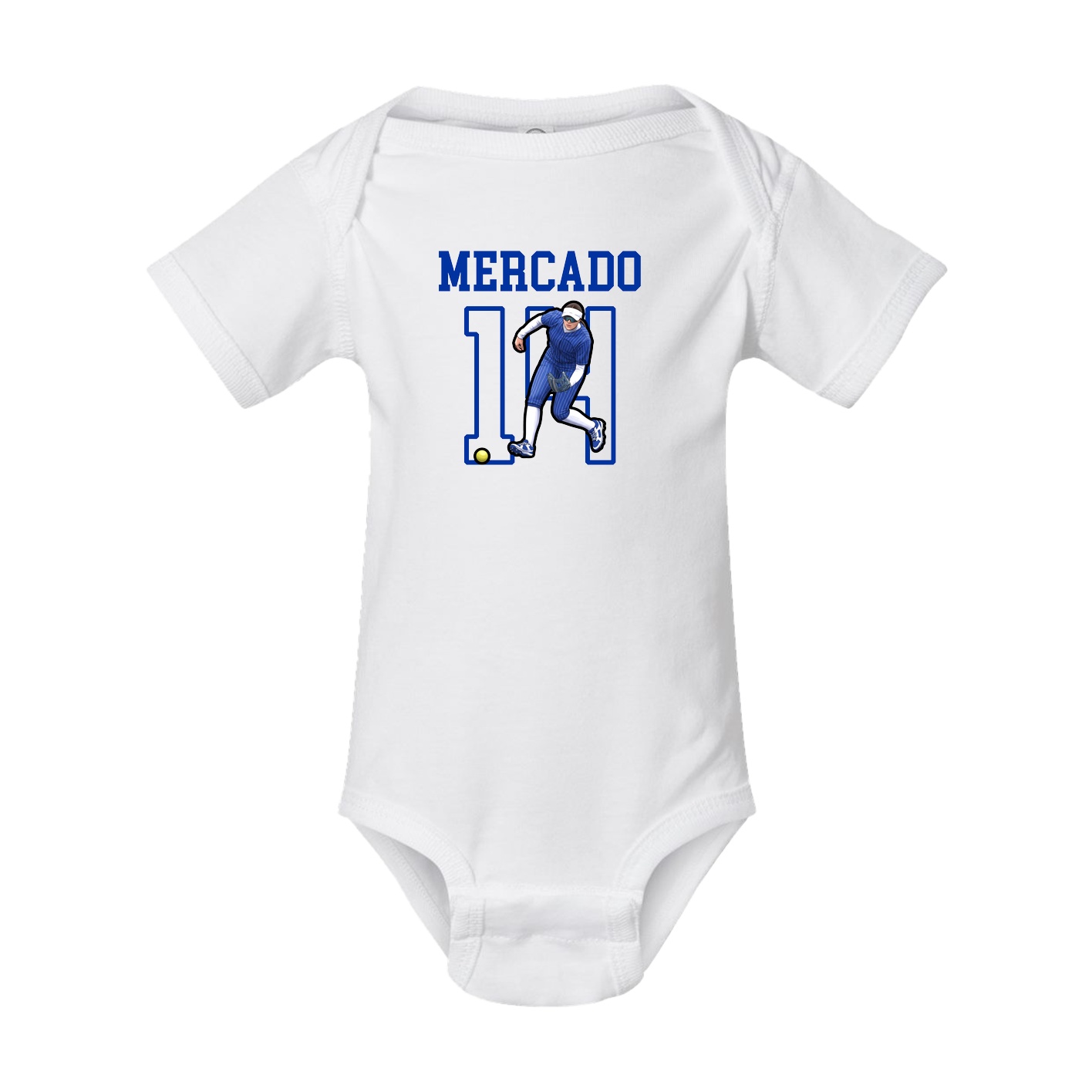 Baby Onesie — Shirsey in White