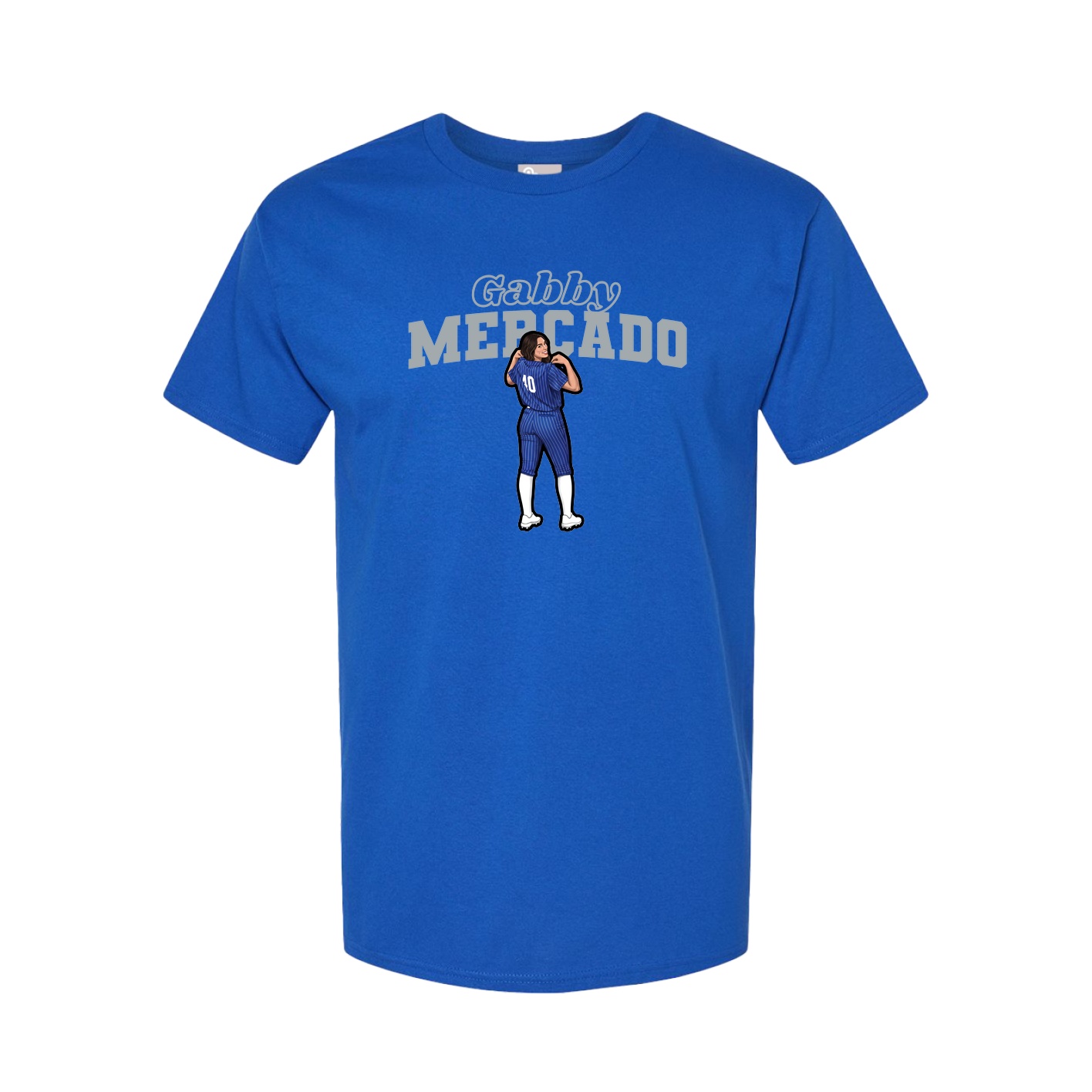Tee — Name Arch in Royal