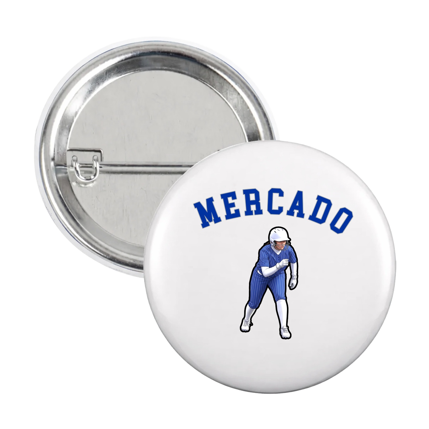 Game Day Button — Shirsey Arch in White