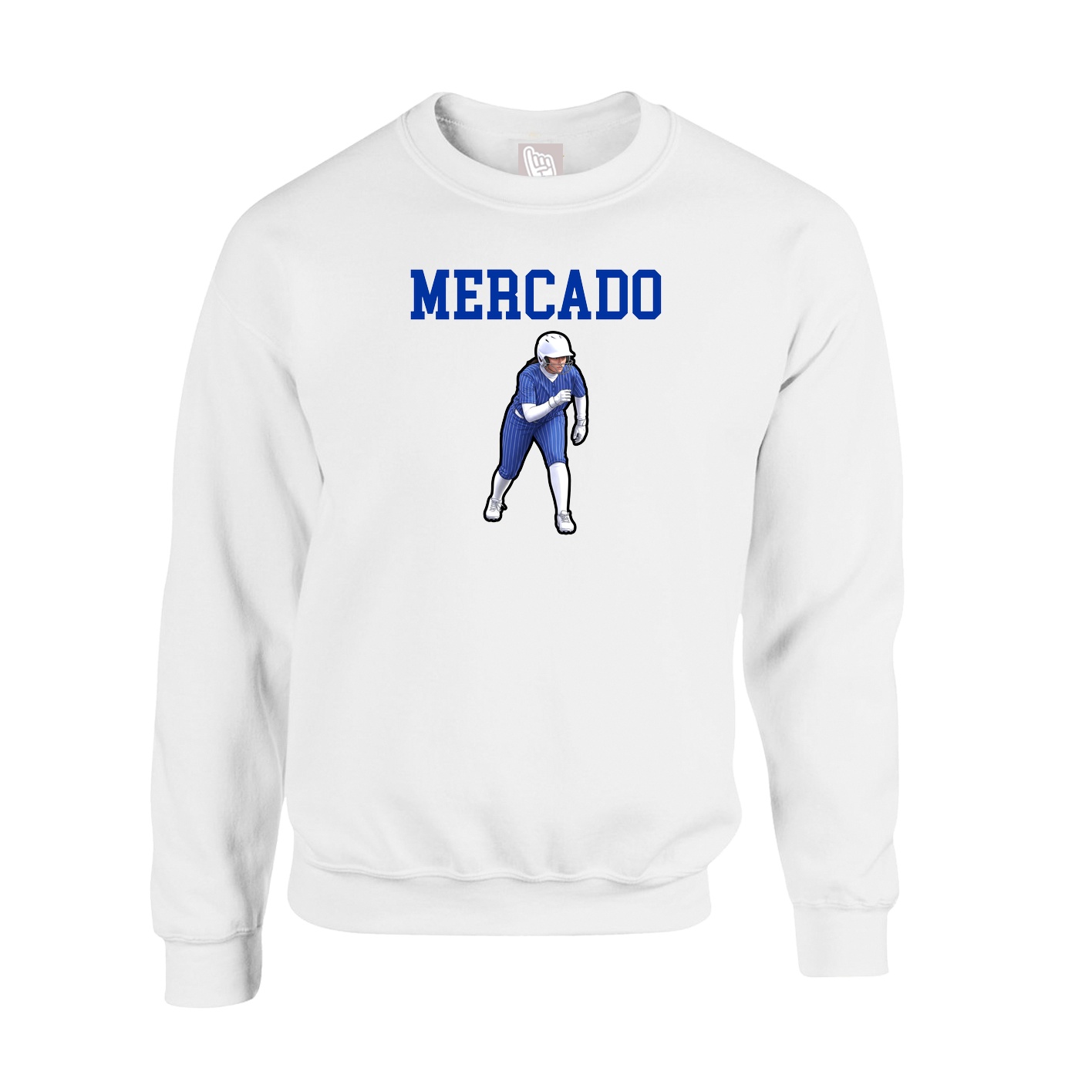 Fleece Crew — Shirsey in White
