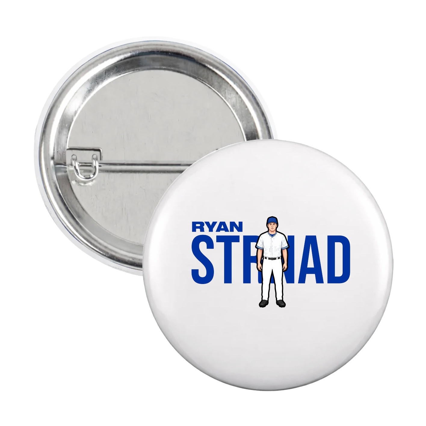 Game Day Button — Player Name in White
