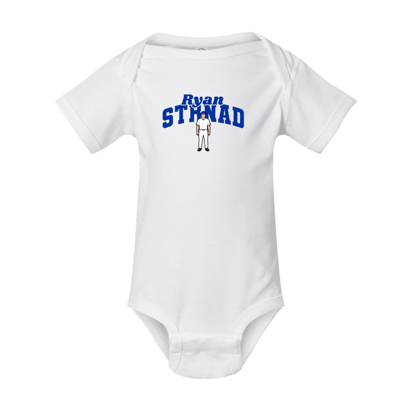 Baby Onesie — Signature Arch in White