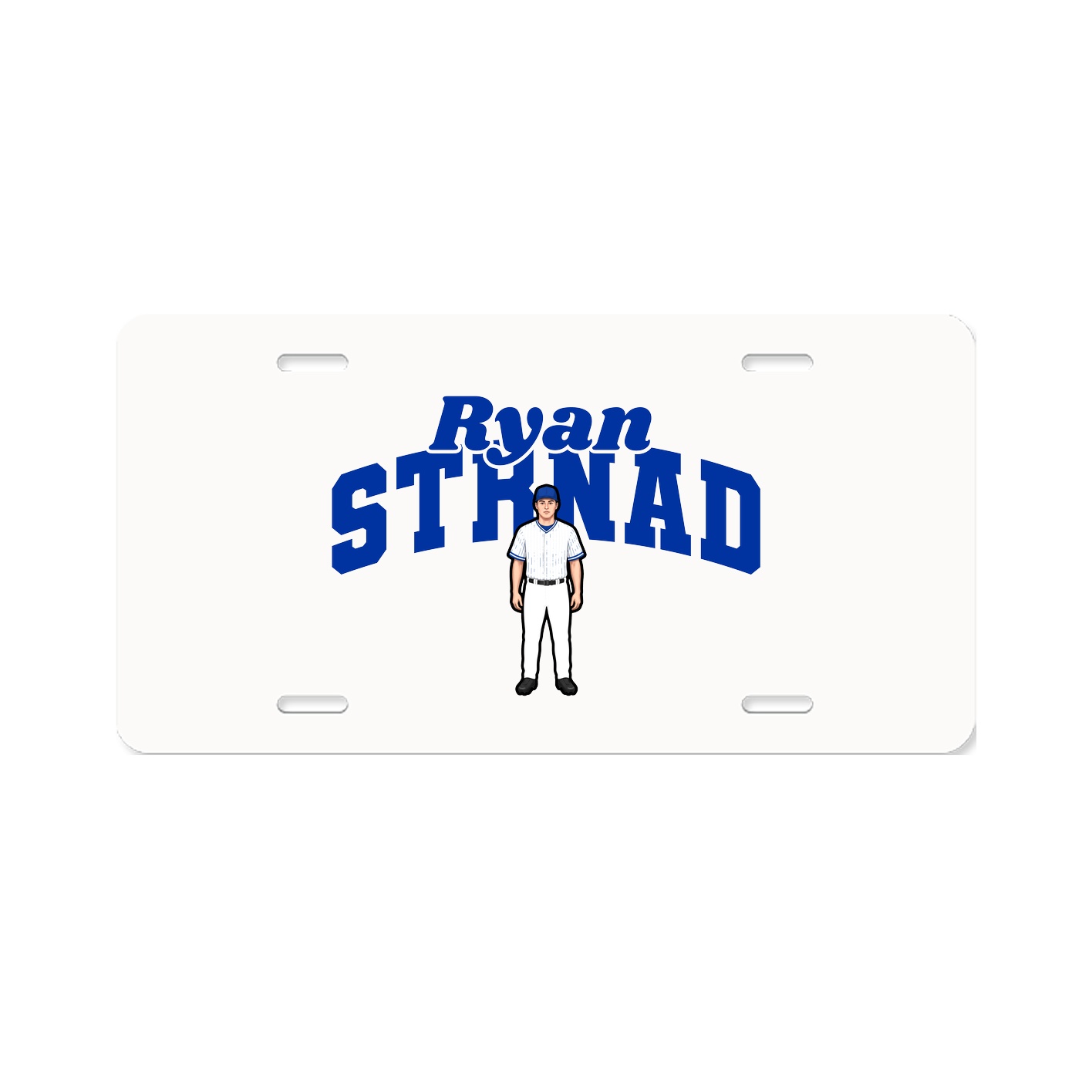 License Plate — Signature Arch in Classic