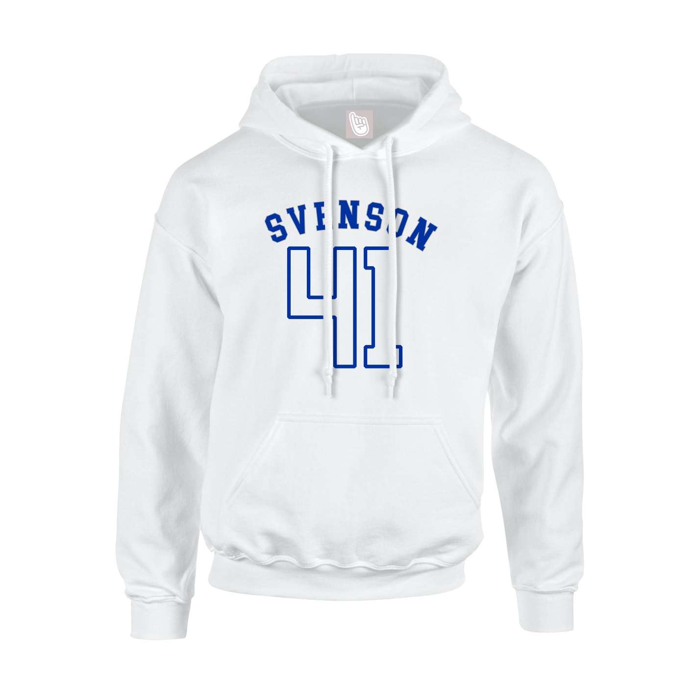 Hoodie — Shirsey Arch in White