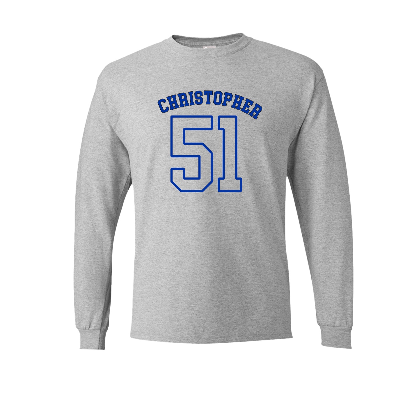 Long Sleeve Tee — Shirsey Arch in Grey