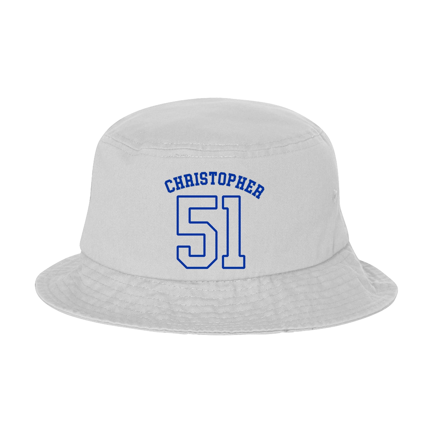 Bucket Cap — Shirsey Arch in White