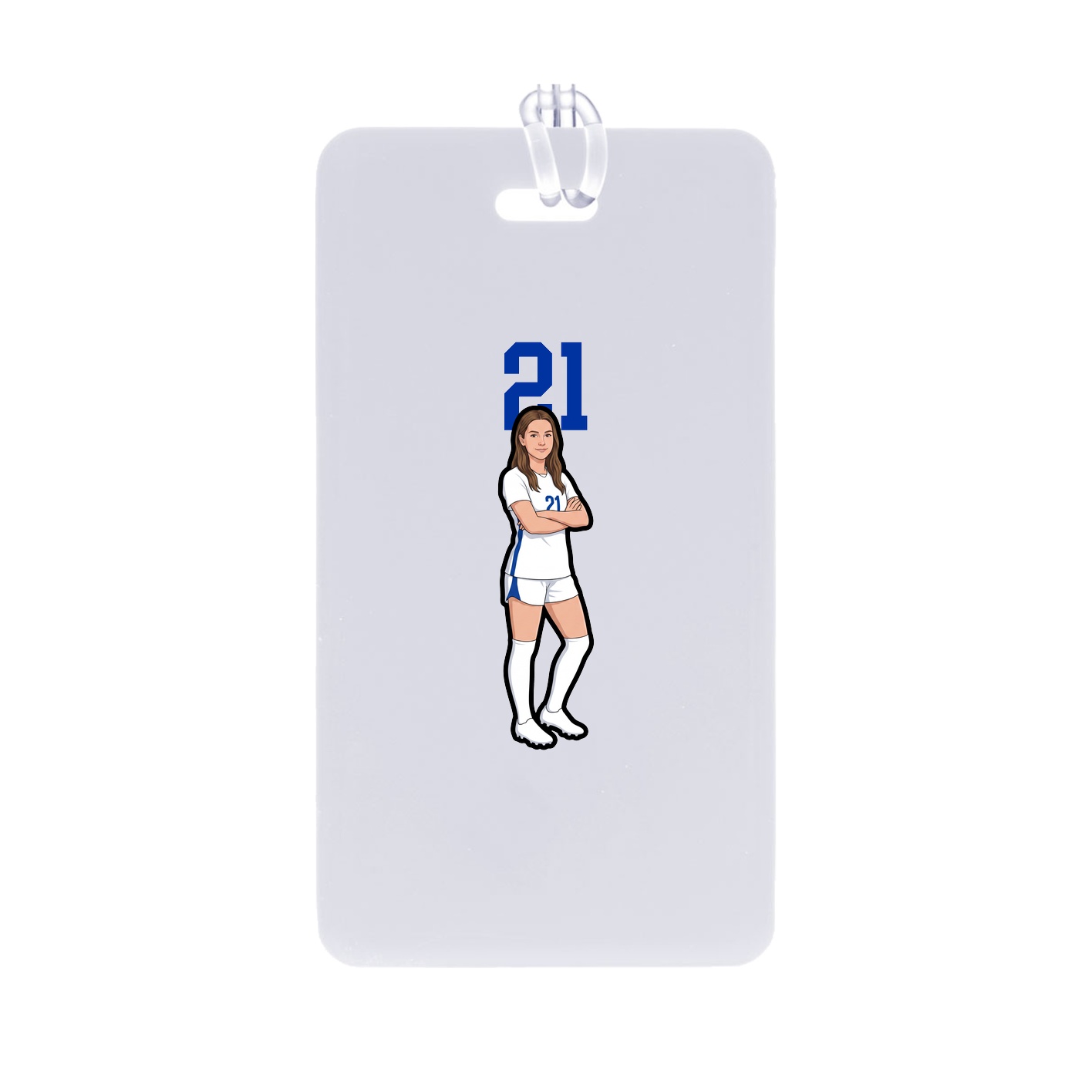 Bag Tag — Number Top in Classic